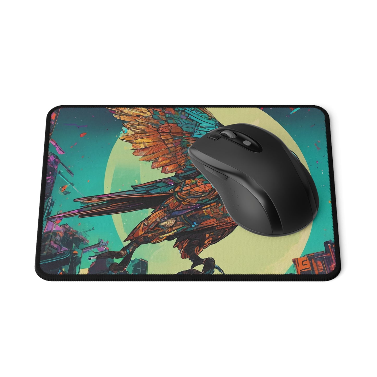 Non-Slip Gaming Mouse Pad - Polyester Surface, AntiFray 9.5x8