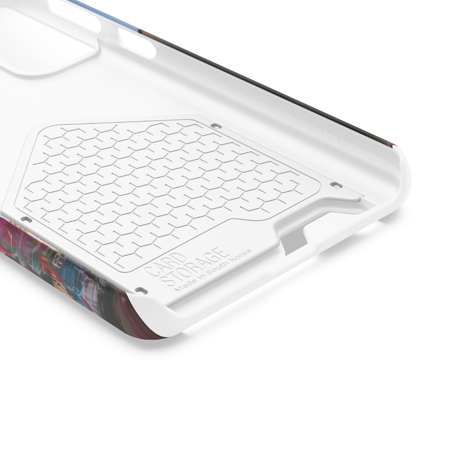 Neon Card-Holder MagSafe Phone Case for iPhone 13 & Galaxy S21/S22