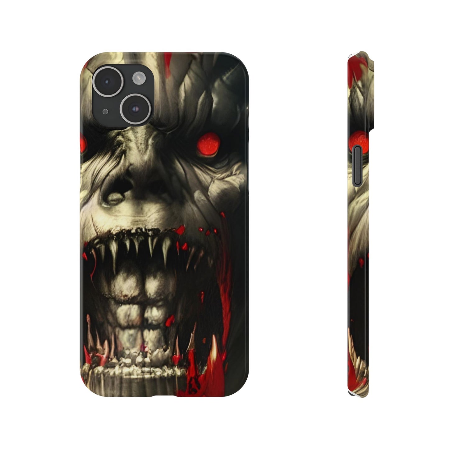 Slim Phone Case - Glossy Lexan PC, Ultra-Thin, Wireless Charging