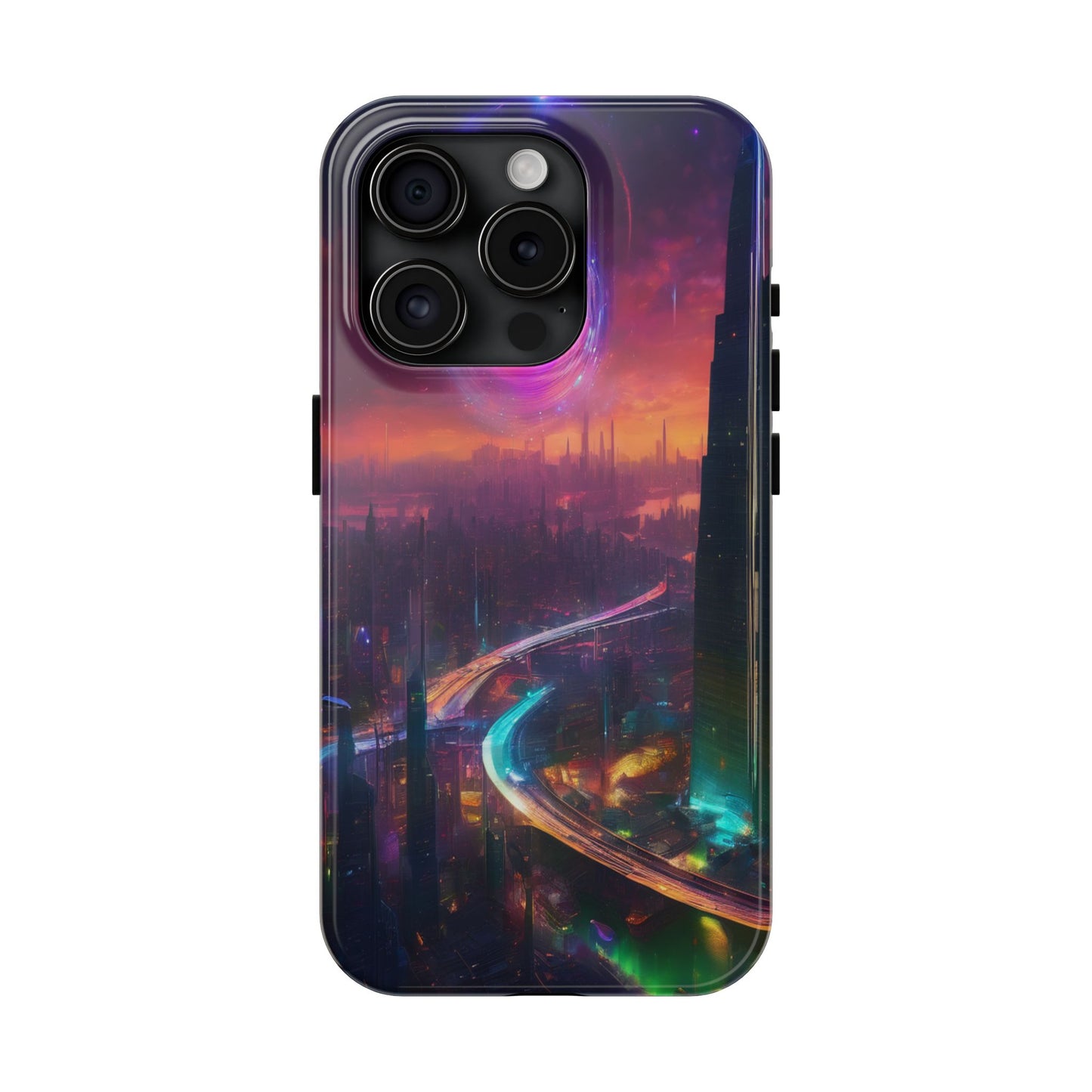 Tough Phone Case – Shockproof TPU/Polycarbonate for iPhone & Samsung