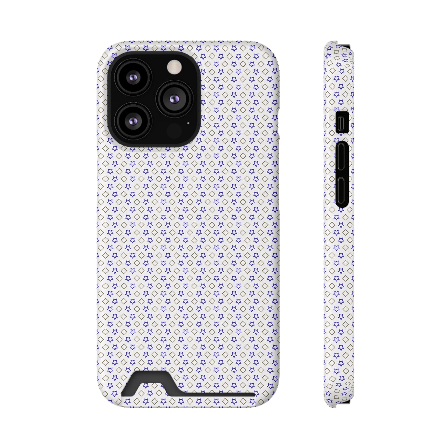 Phone Case with Card Holder – Clear Polycarbonate