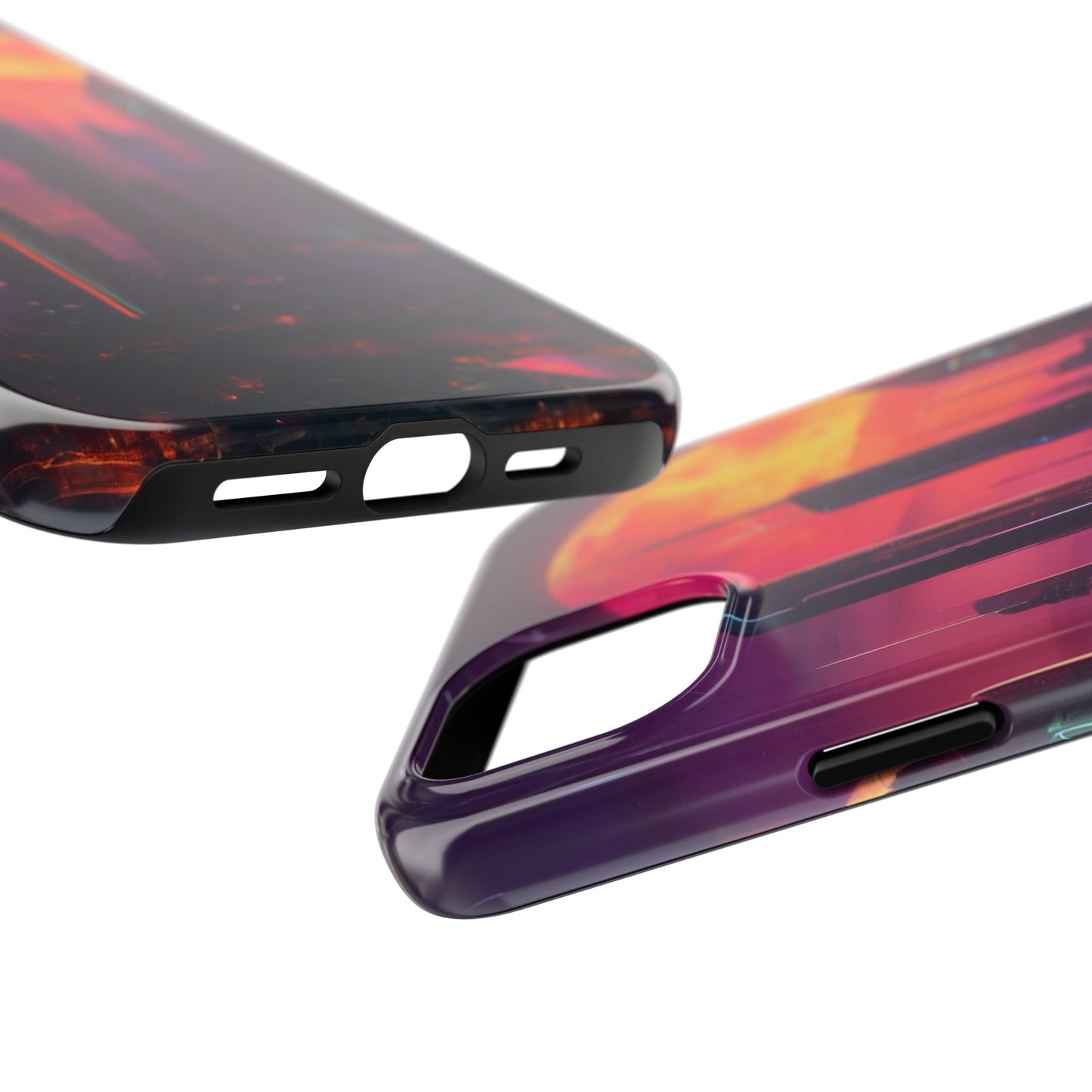 Tough Phone Case: Shockproof 2-Piece TPU/PC Shell