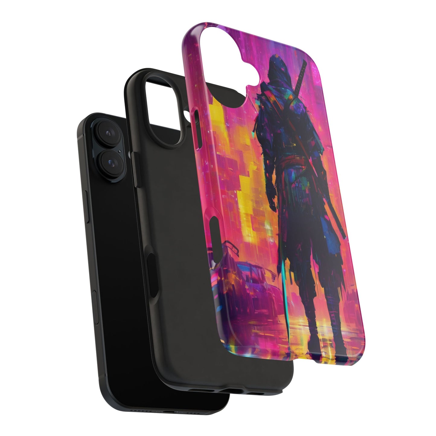 Rugged Phone Case - Impact-Resistant TPU/PC, iPhone & Samsung