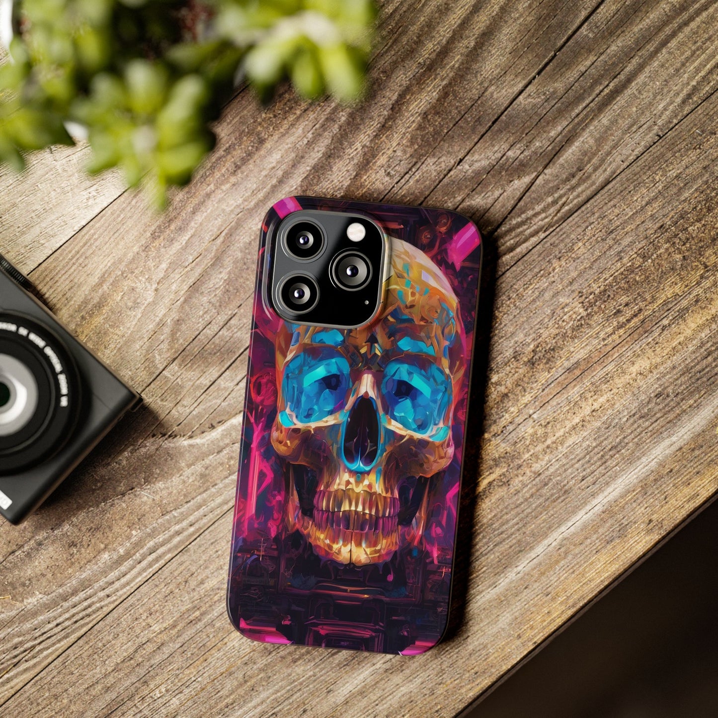 Slim Phone Case for iPhone 16 – Glossy Lexan Shield