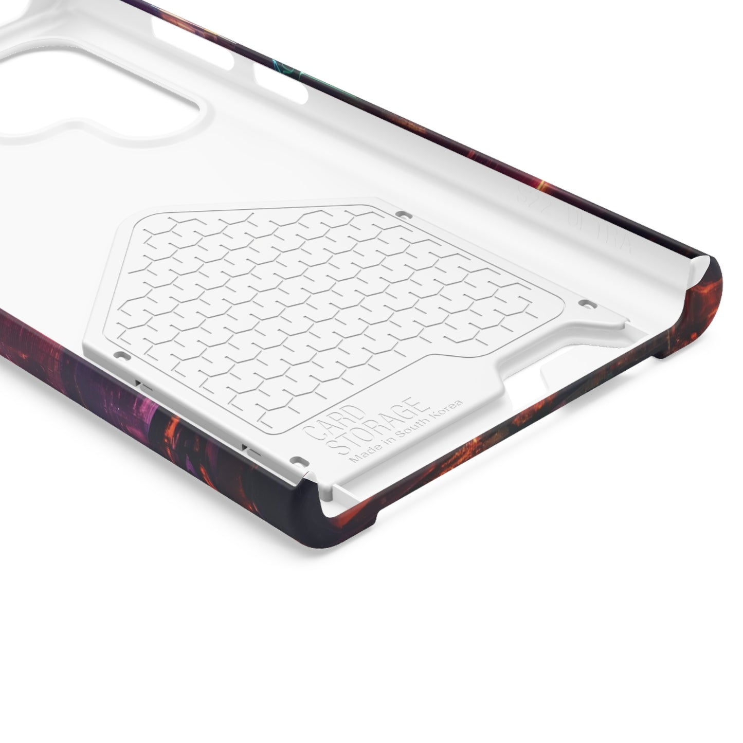 Cyberpunk Neon Card Holder Phone Case MagSafe