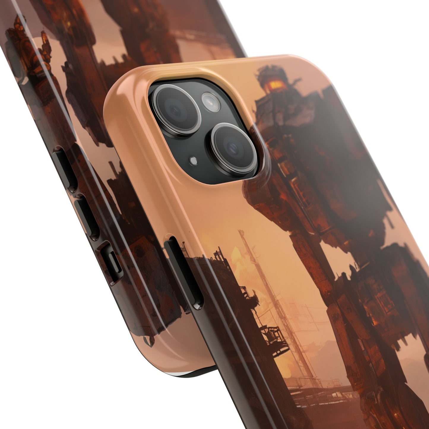 Tough Phone Case - Impact-Resistant, 2-Piece TPU/PC