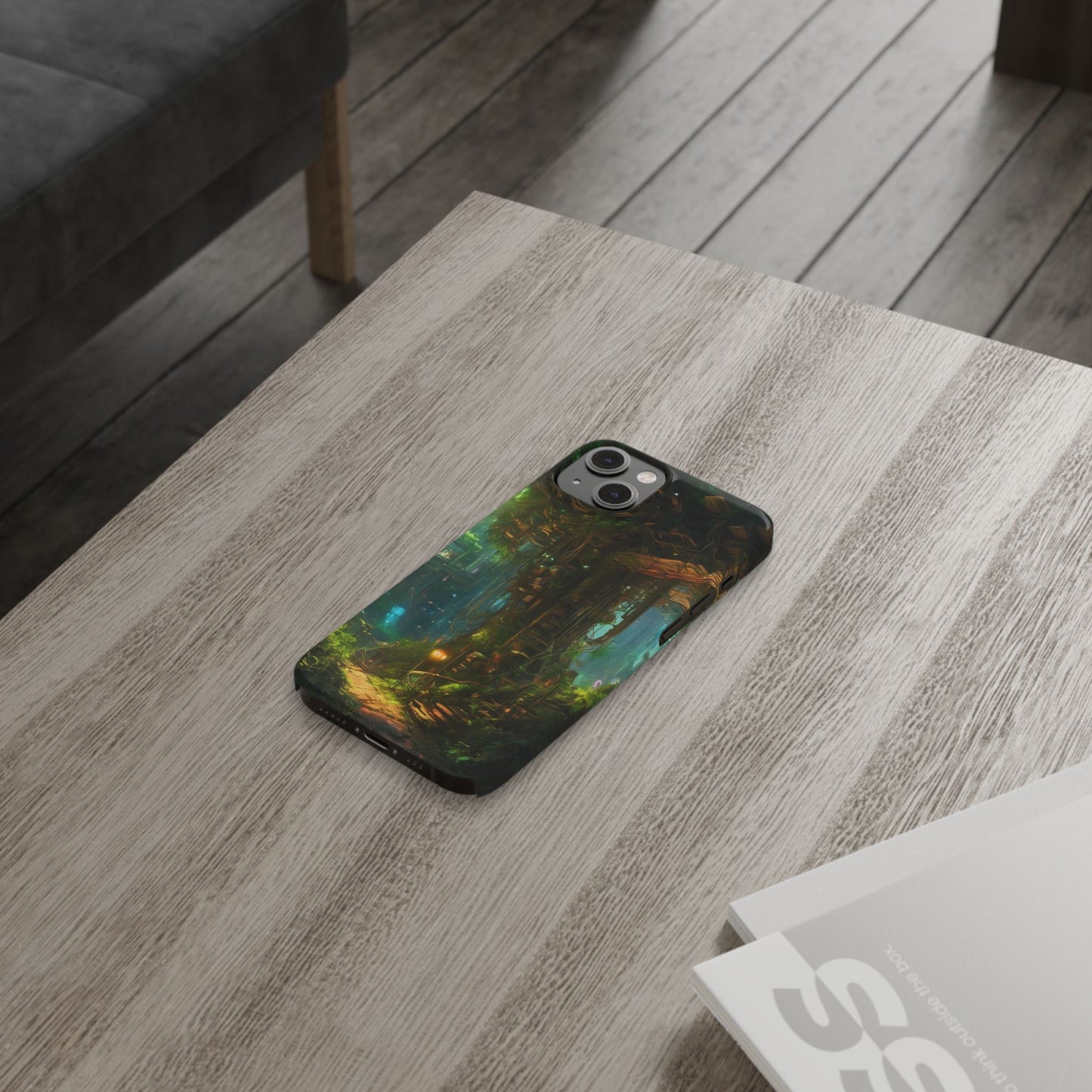 Neon Slim Phone Case for iPhone 16 Glossy Lexan