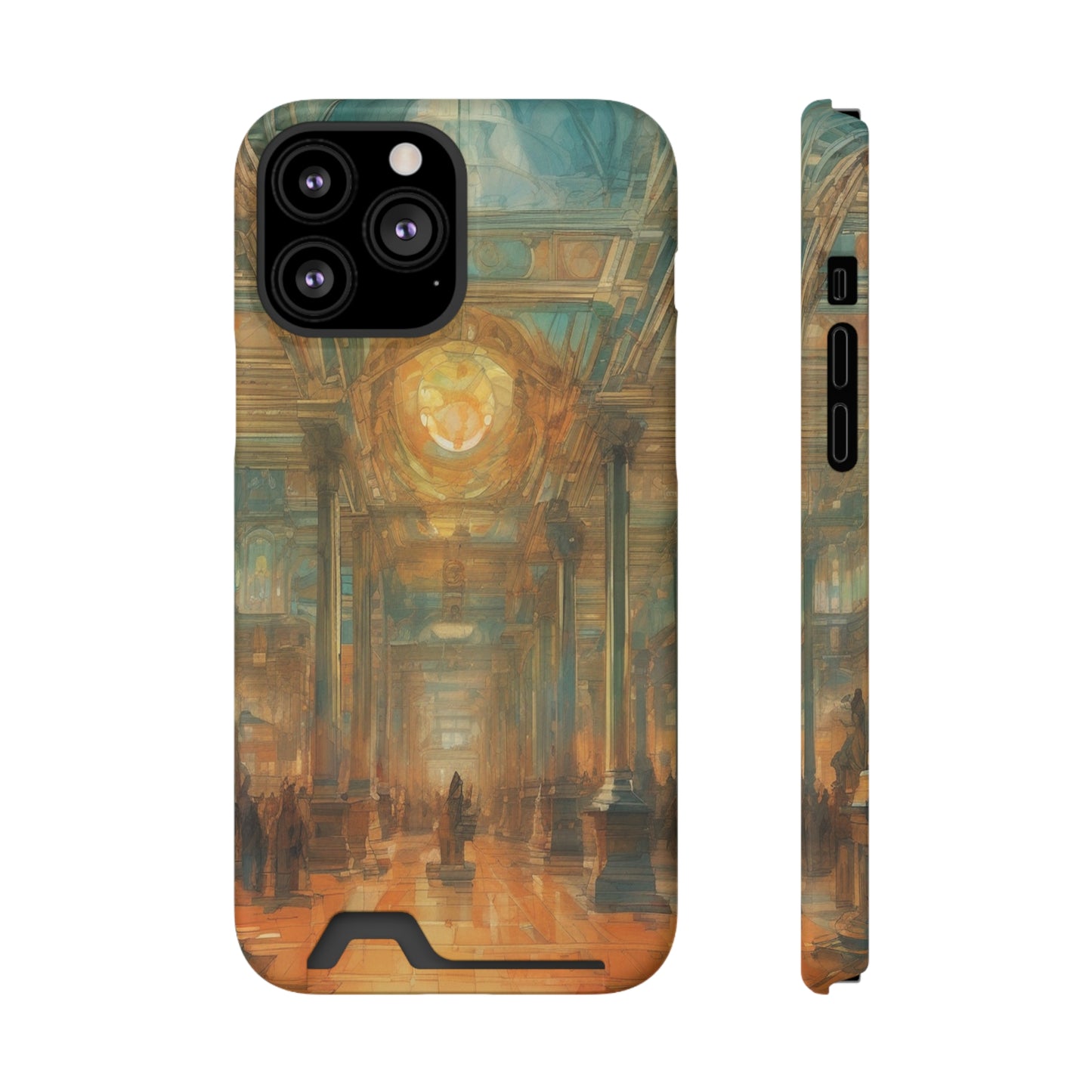 Phone Case with Card Holder – Slim, Impact-Resistant