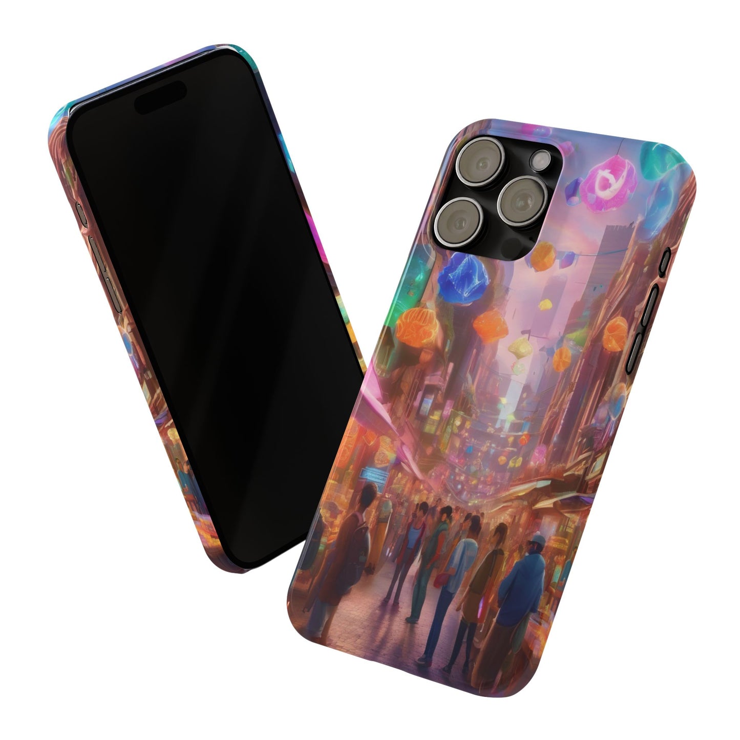 Ultra-Slim Glossy iPhone 16 Phone Case