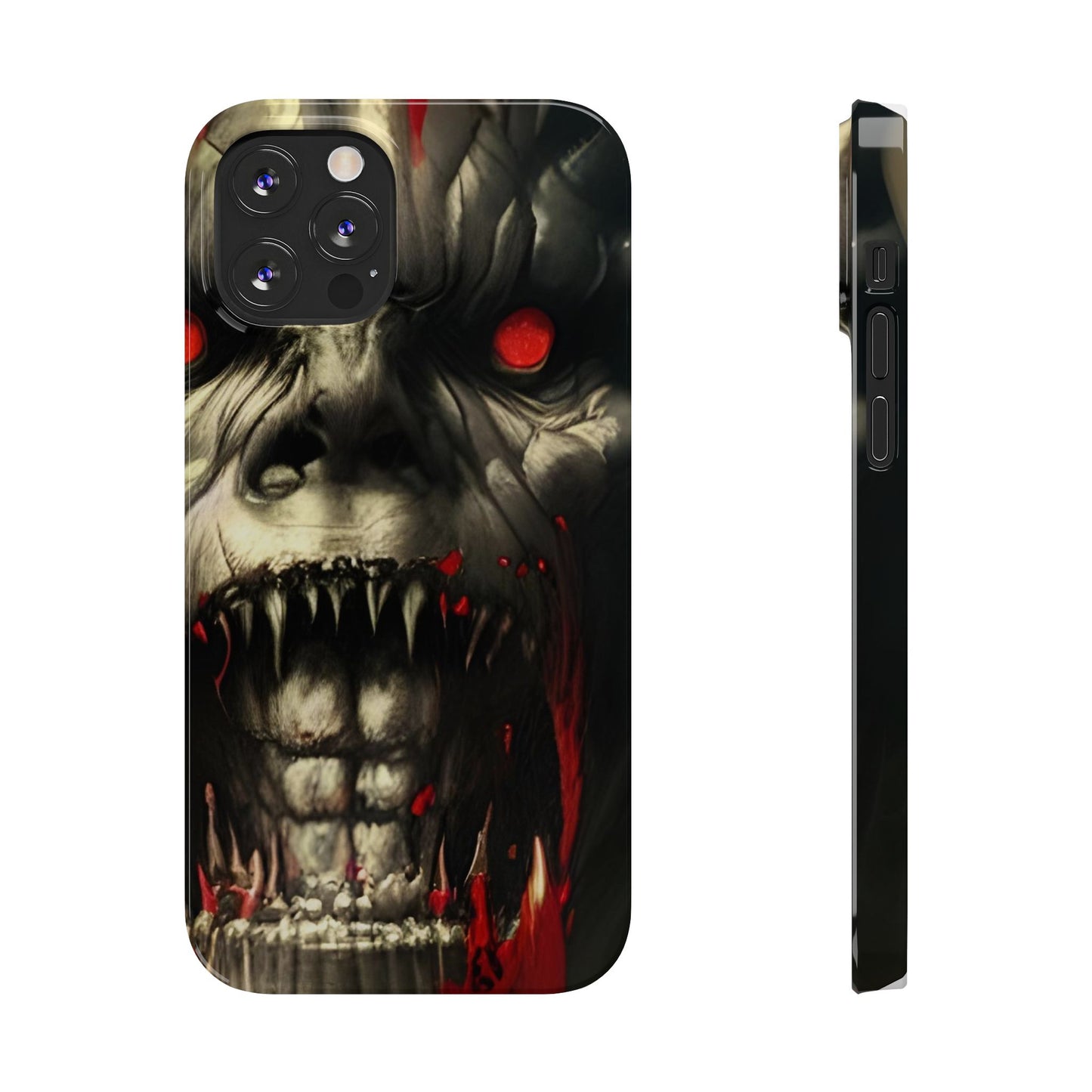 Slim Phone Case - Glossy Lexan PC, Ultra-Thin, Wireless Charging