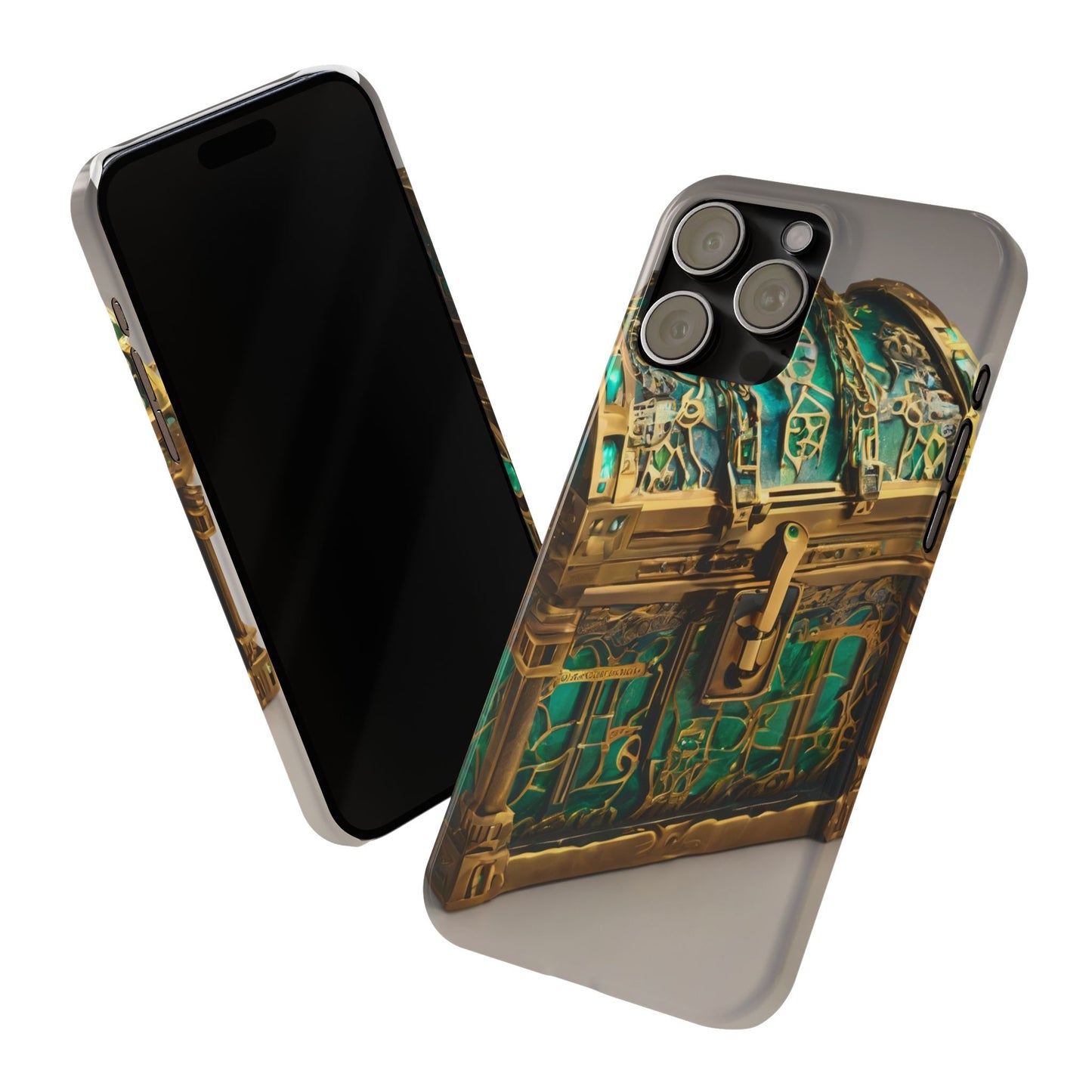 iPhone 16 Slim Phone Case: Glossy Lexan, Ultra-Slim