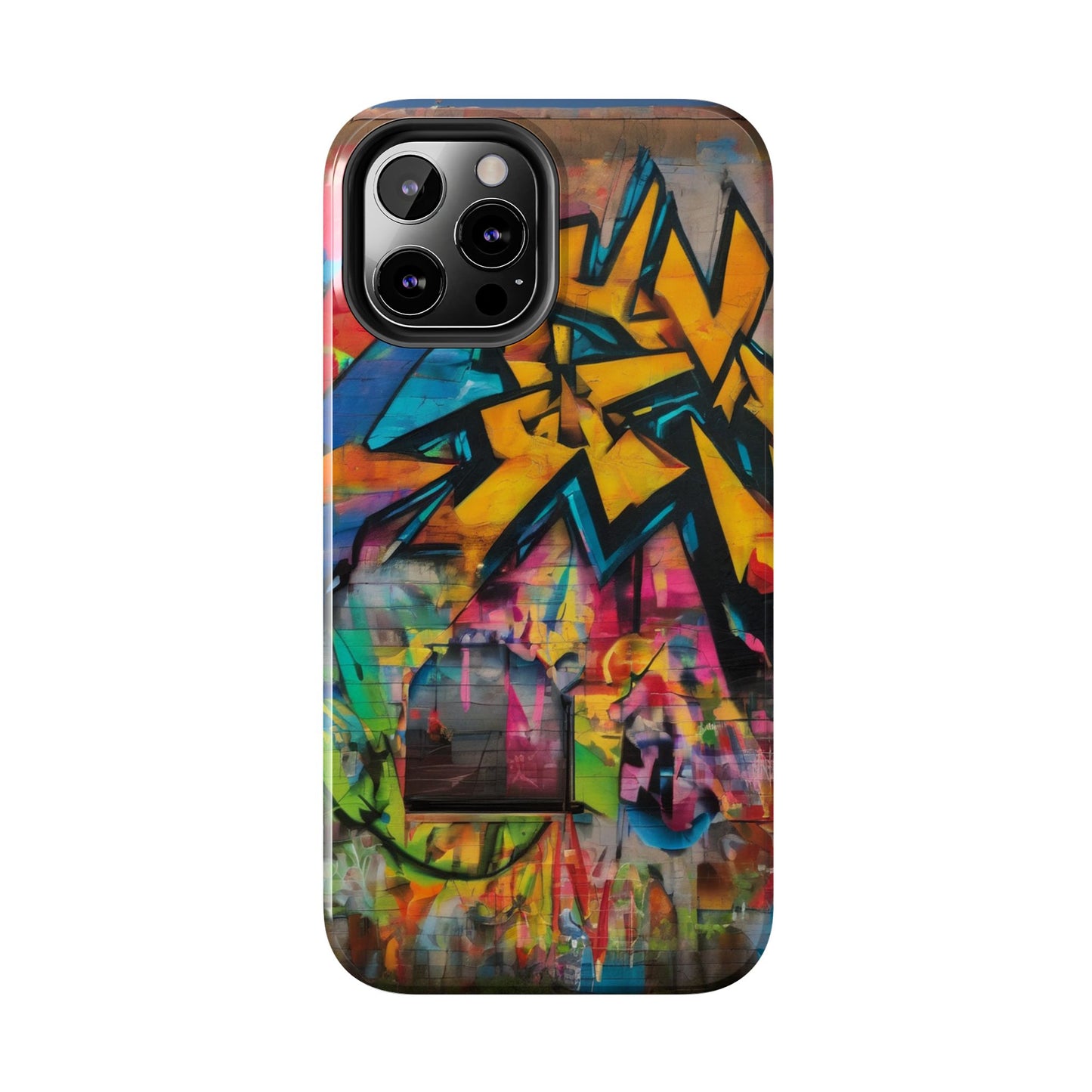 Rugged Phone Case - Impact-Resistant, Glossy Finish