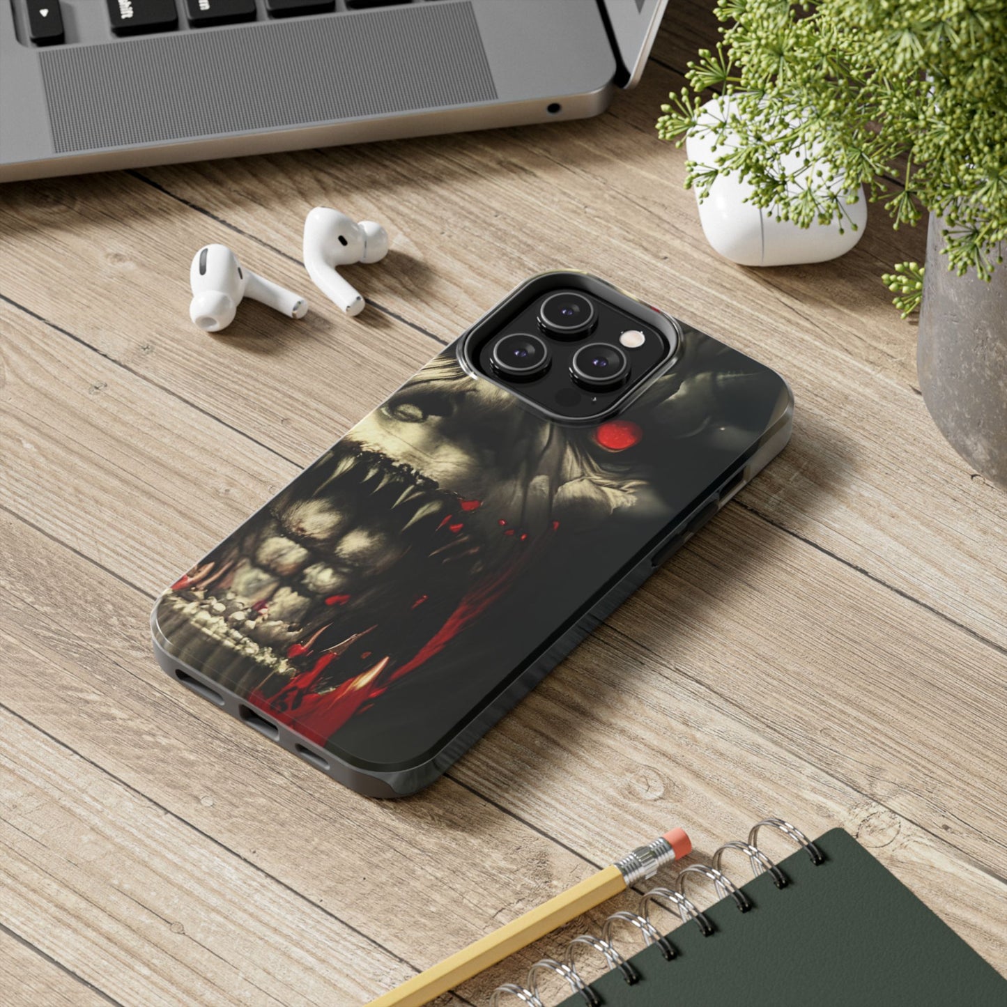 Neon Tough Phone Case - Impact-Resistant, Glossy