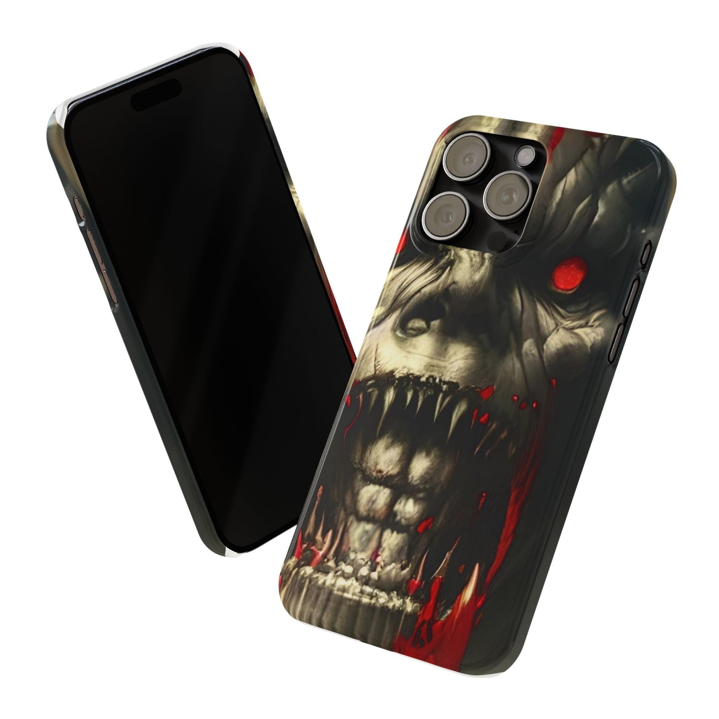 Slim Phone Case - Glossy Lexan PC, Ultra-Thin, Wireless Charging