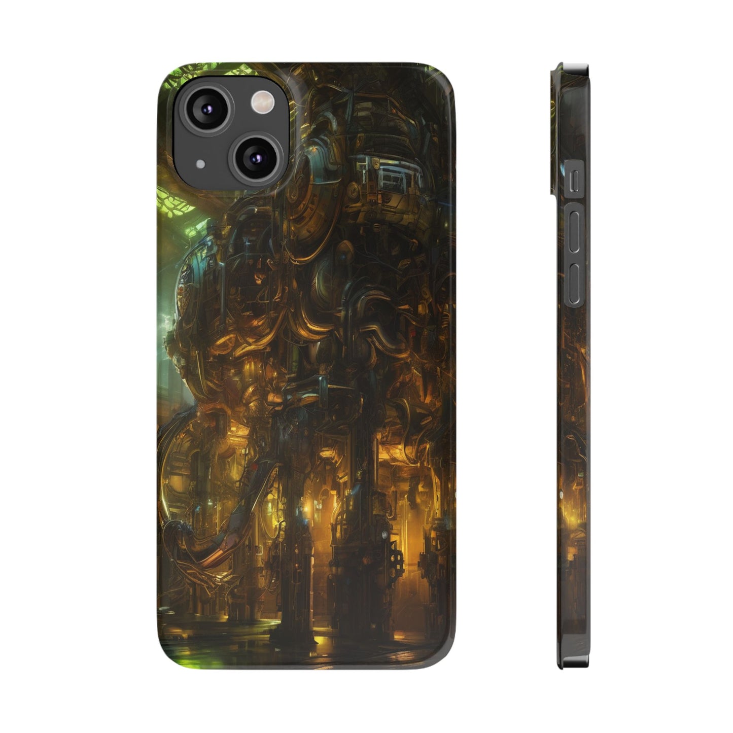 Slim Phone Case for iPhone 16 - Glossy Ultra-Thin Polycarbonate