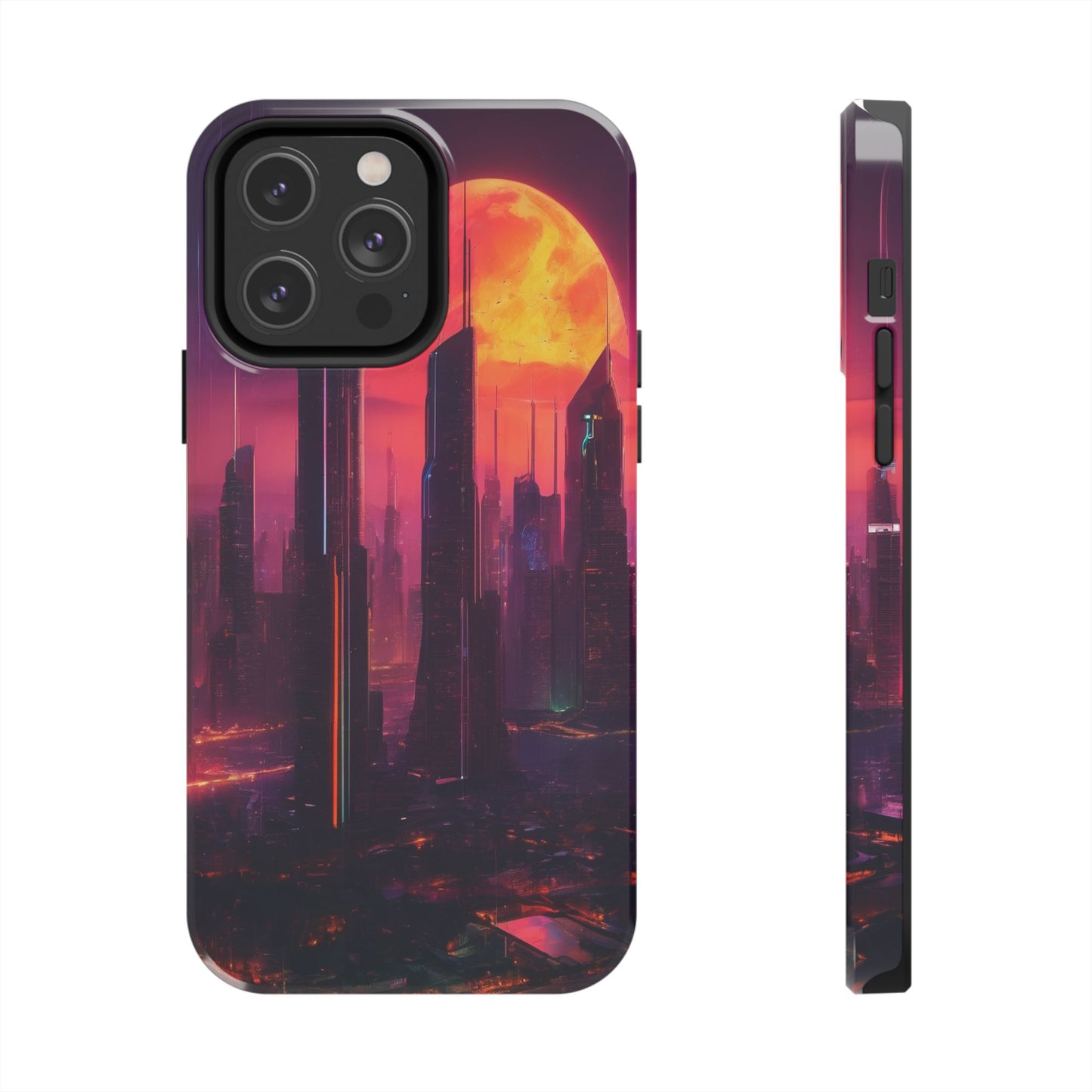 Tough Phone Case: Shockproof 2-Piece TPU/PC Shell