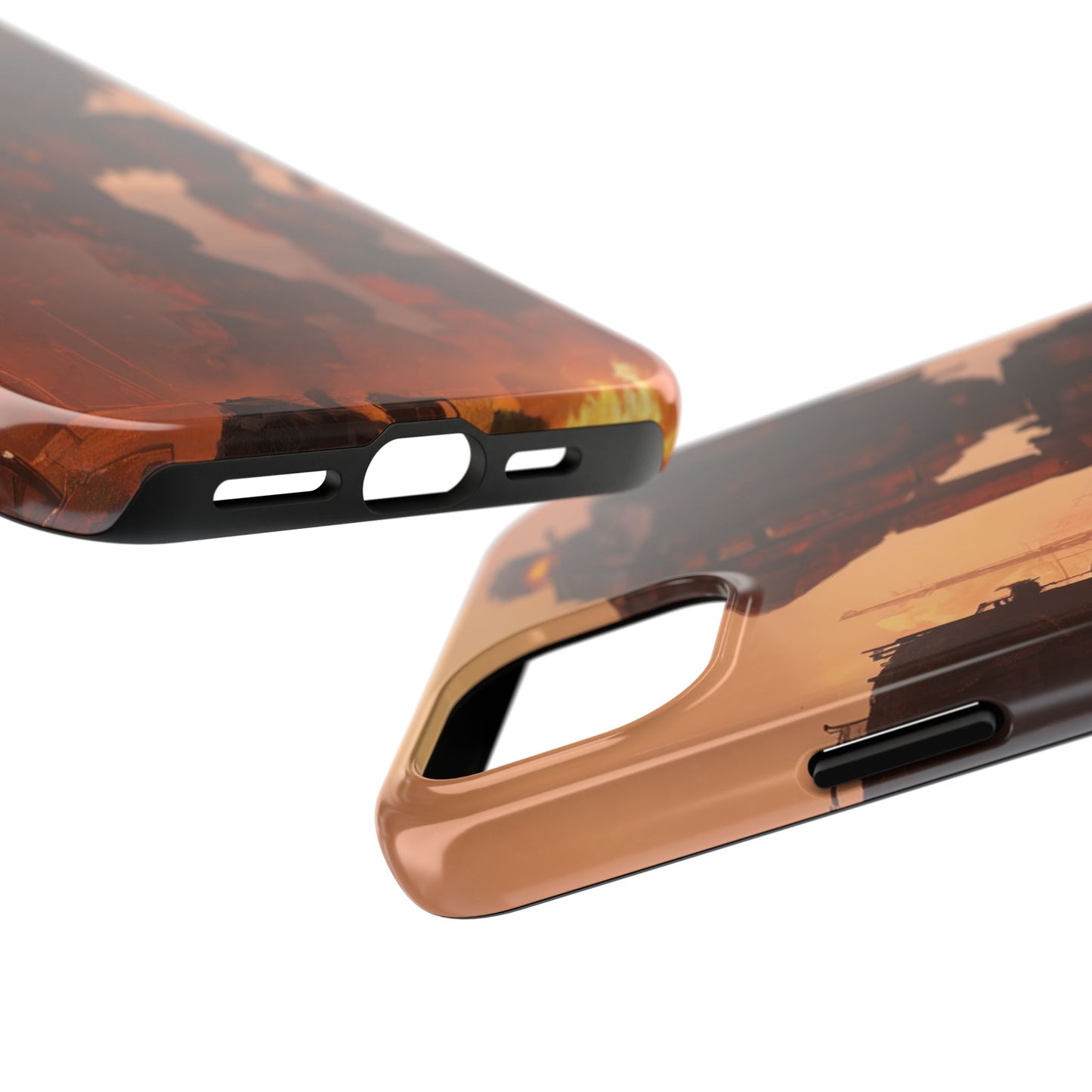 Tough Phone Case - Impact-Resistant, 2-Piece TPU/PC