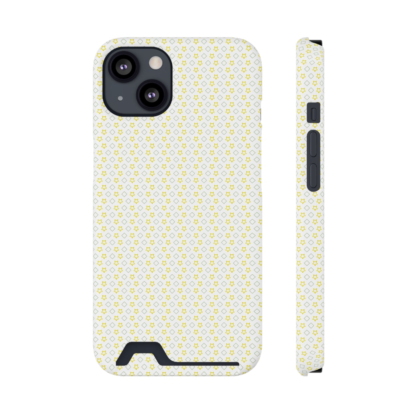 Neon Card Holder Phone Case - MagSafe, Impact-Resistant Polycarbonate