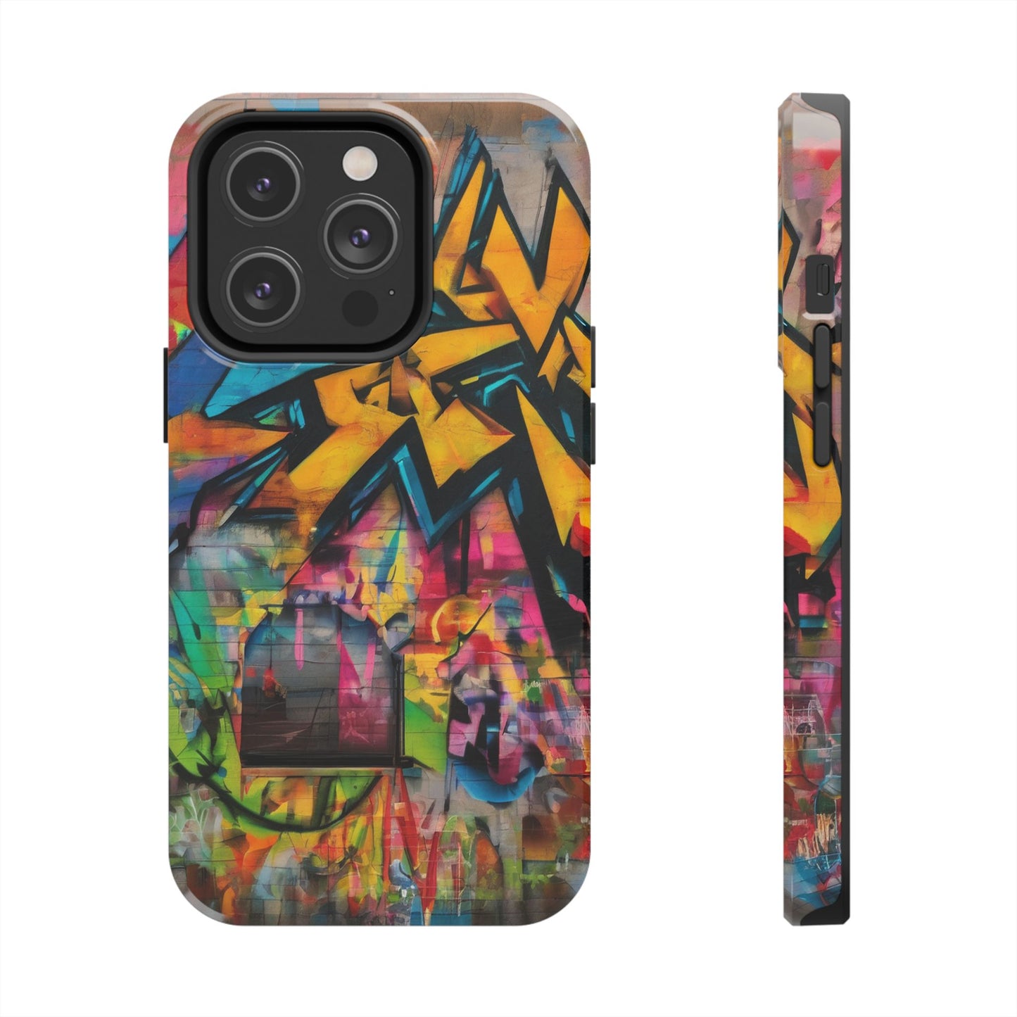 Rugged Phone Case - Impact-Resistant, Glossy Finish