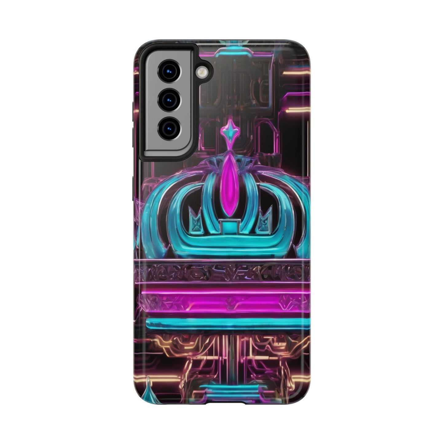 Tough Phone Case - Shockproof TPU & PC Shell, Glossy Finish