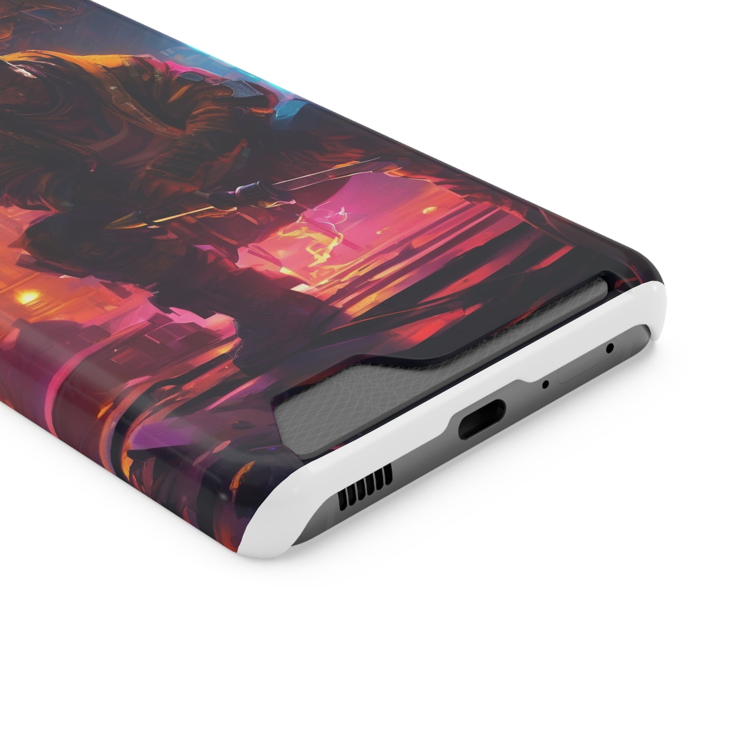 MagSafe Phone Case with Card Holder - Impact-Resistant Polycarbonate