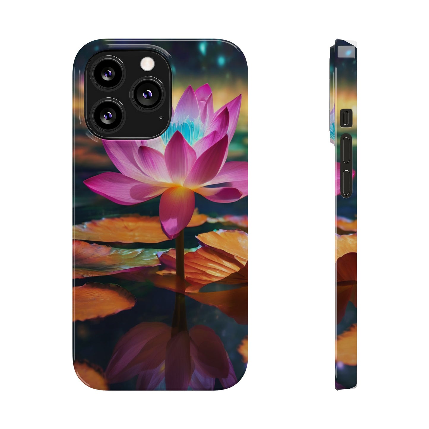 Slim Glossy Polycarbonate Phone Case for iPhone 16