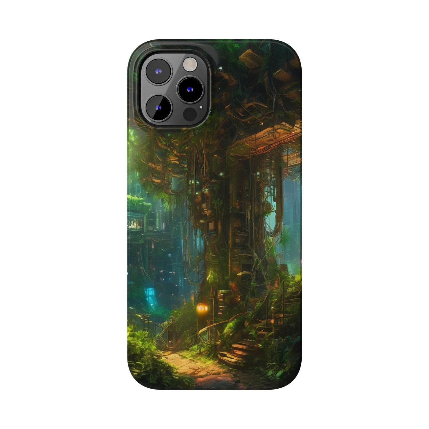 Neon Slim Phone Case for iPhone 16 Glossy Lexan
