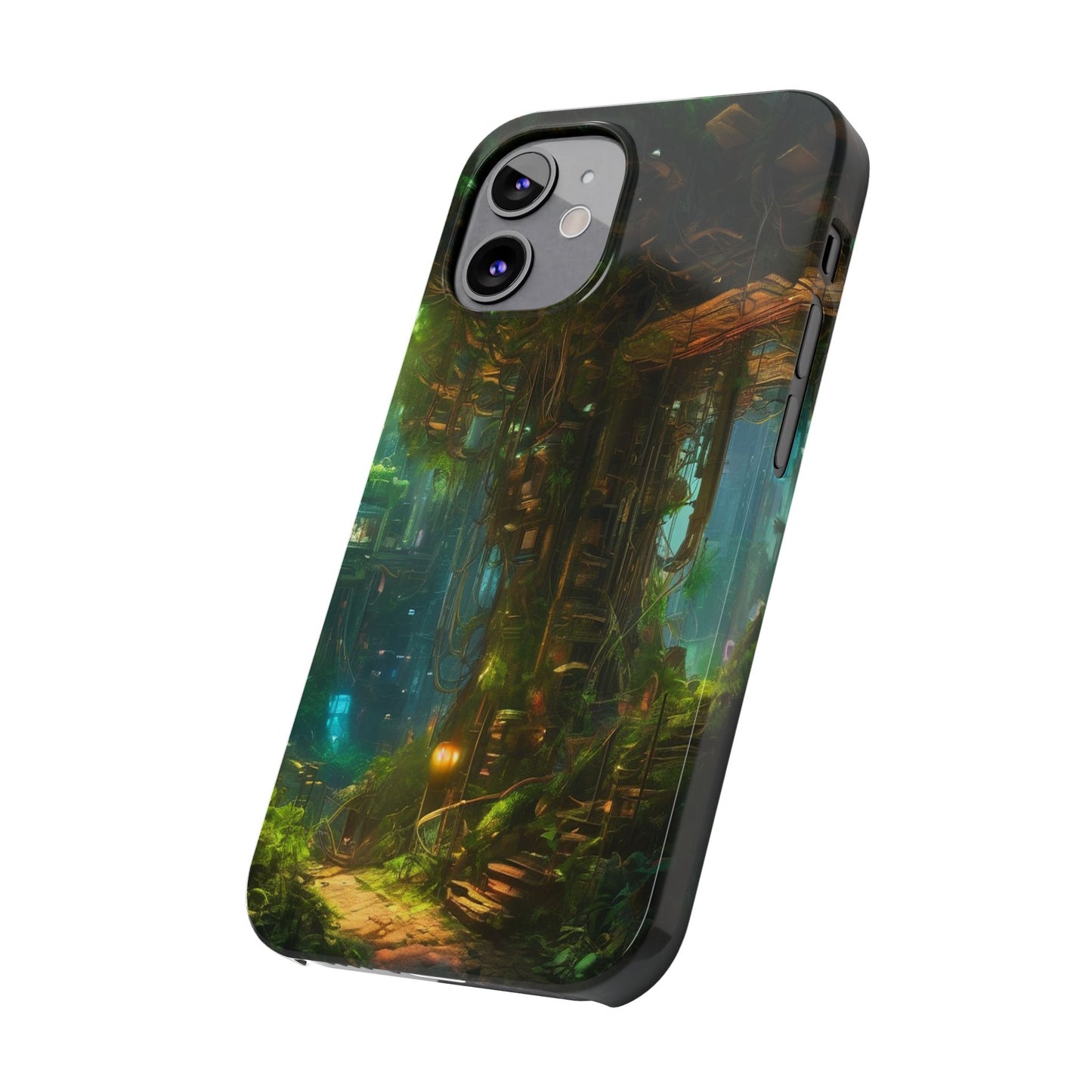 Neon Slim Phone Case for iPhone 16 Glossy Lexan