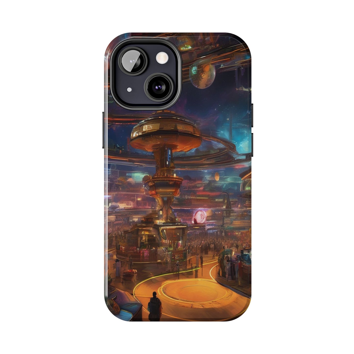 Tough Phone Case - 2-Piece Impact-Resistant Glossy Shield