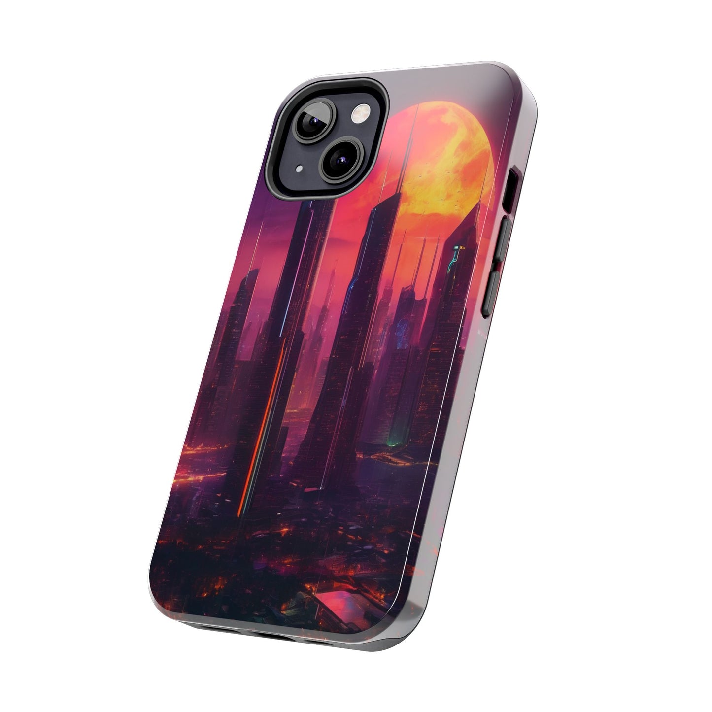 Tough Phone Case: Shockproof 2-Piece TPU/PC Shell