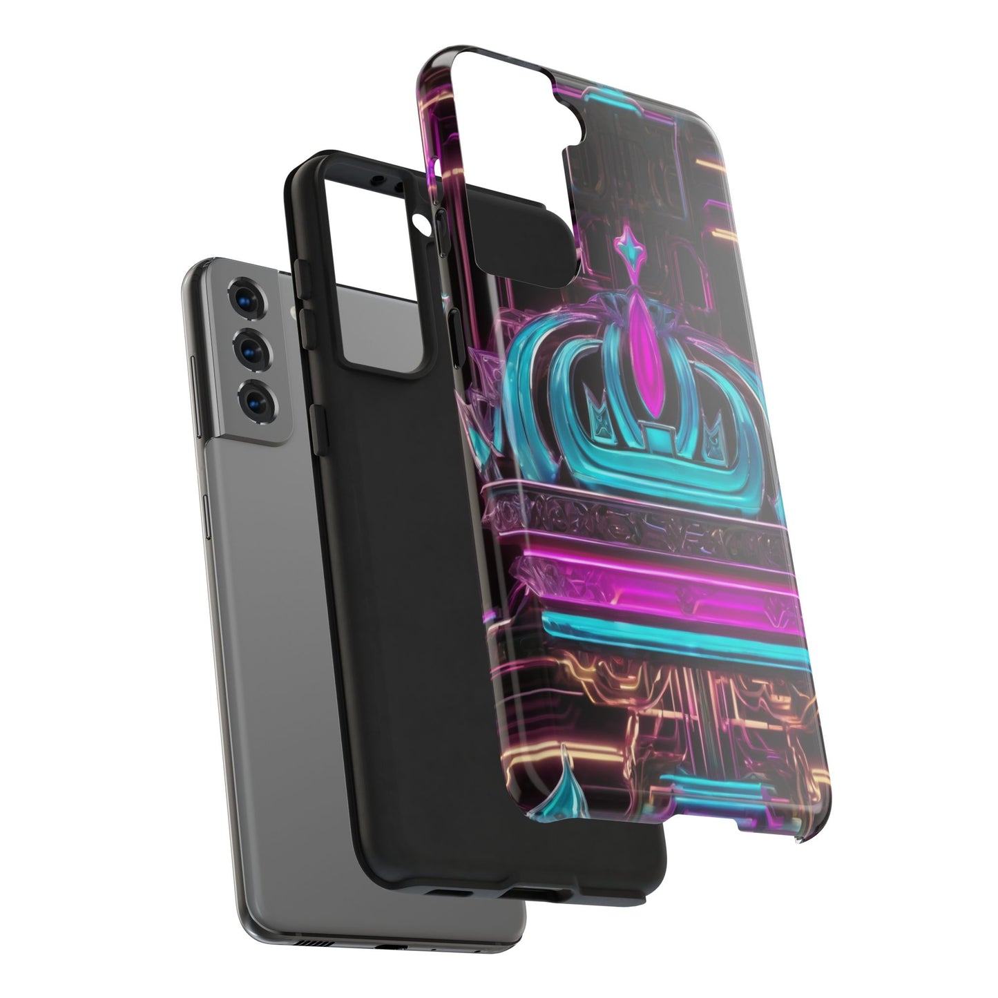 Tough Phone Case - Shockproof TPU & PC Shell, Glossy Finish