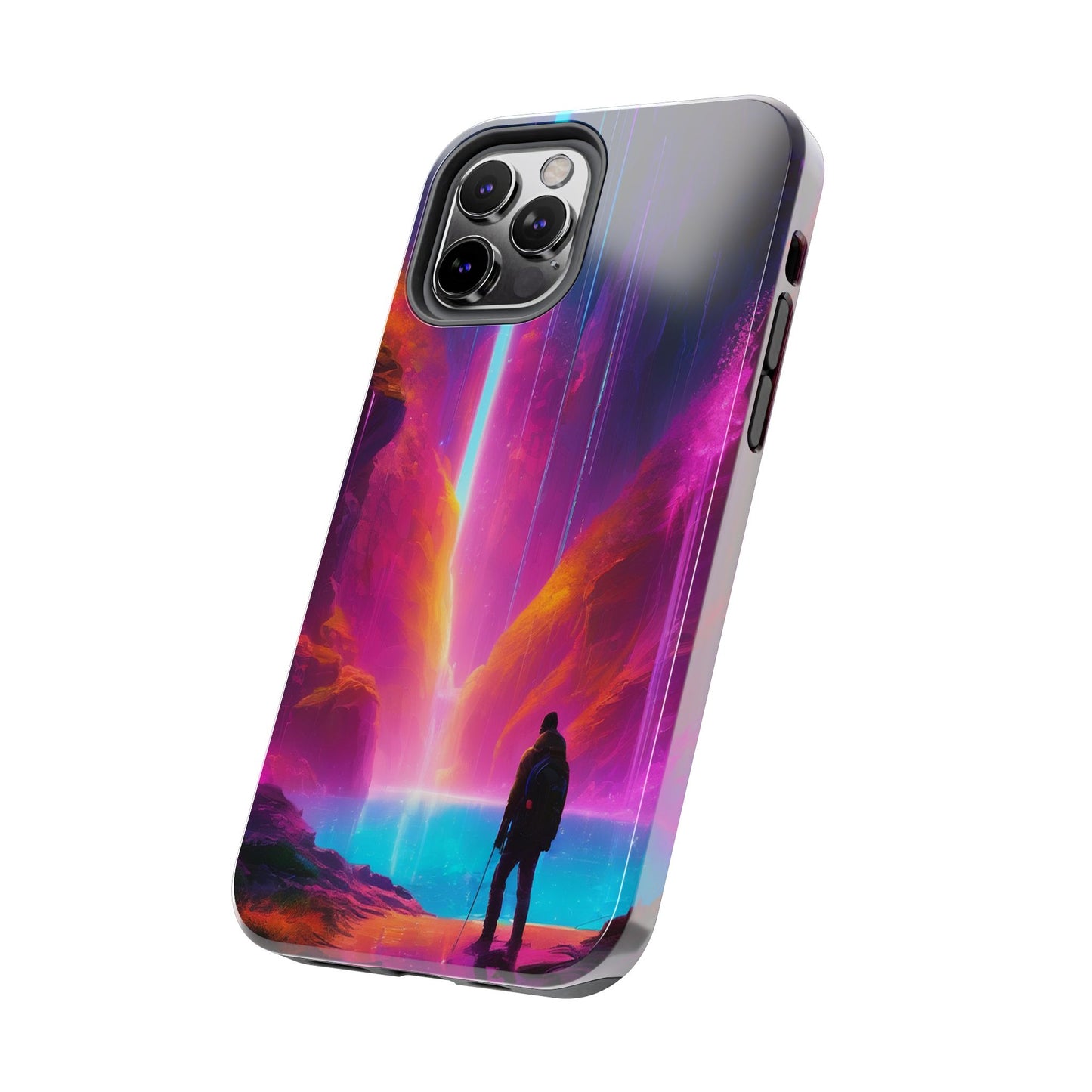 Tough Phone Case with TPU & PC Shell – Shockproof for iPhone/Samsung