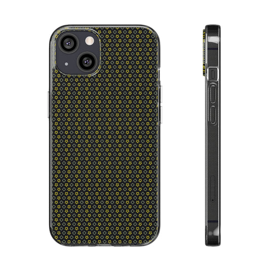 Clear Silicone Phone Case Slim Durable Open-Port Design