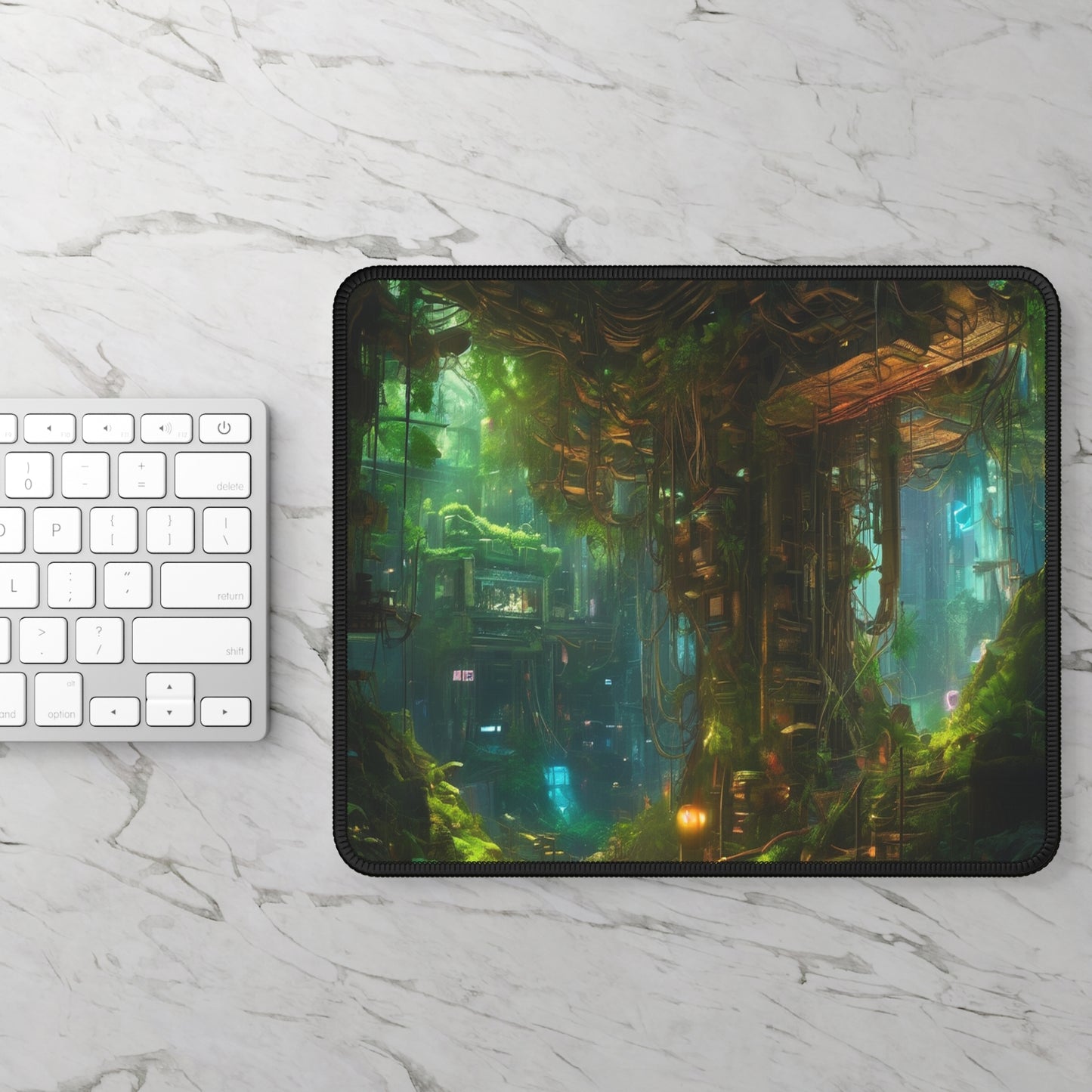Neon Gaming Mouse Pad - 9x7 Neoprene