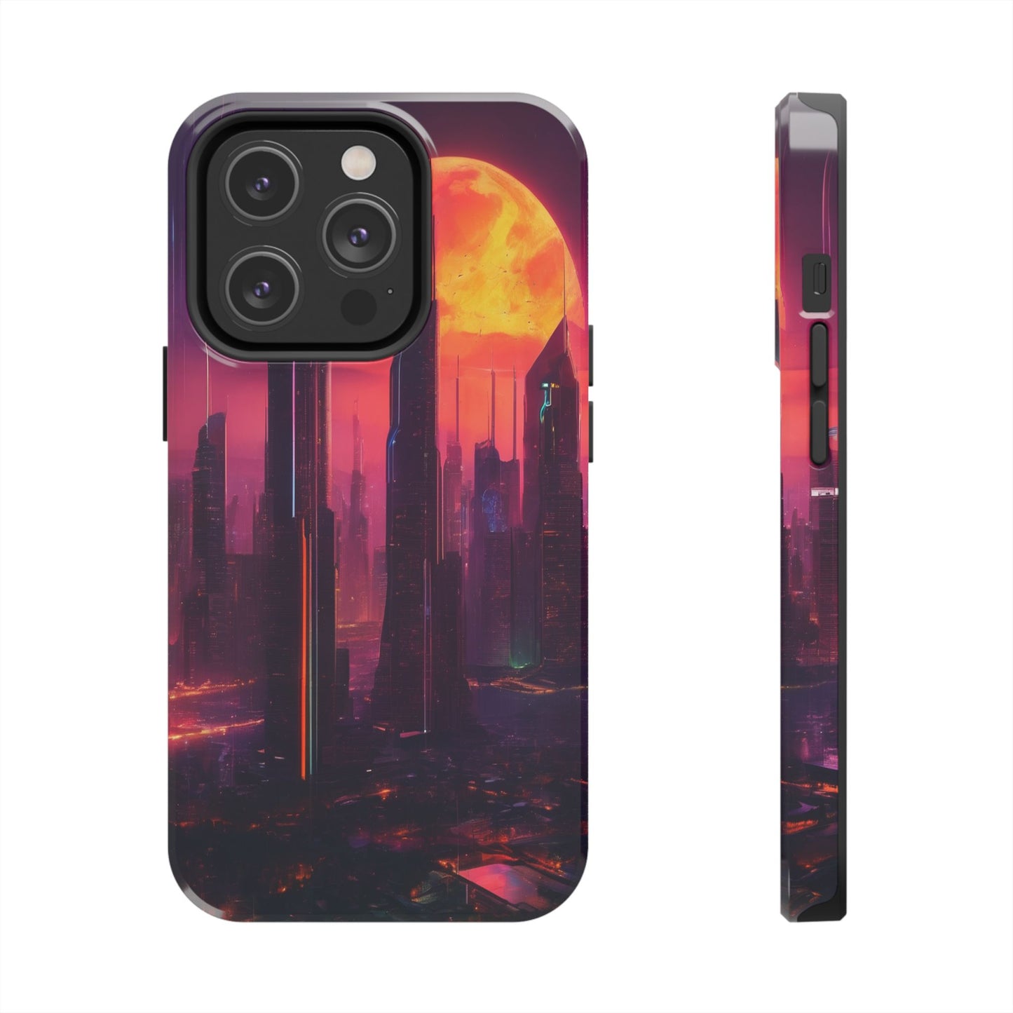 Tough Phone Case: Shockproof 2-Piece TPU/PC Shell