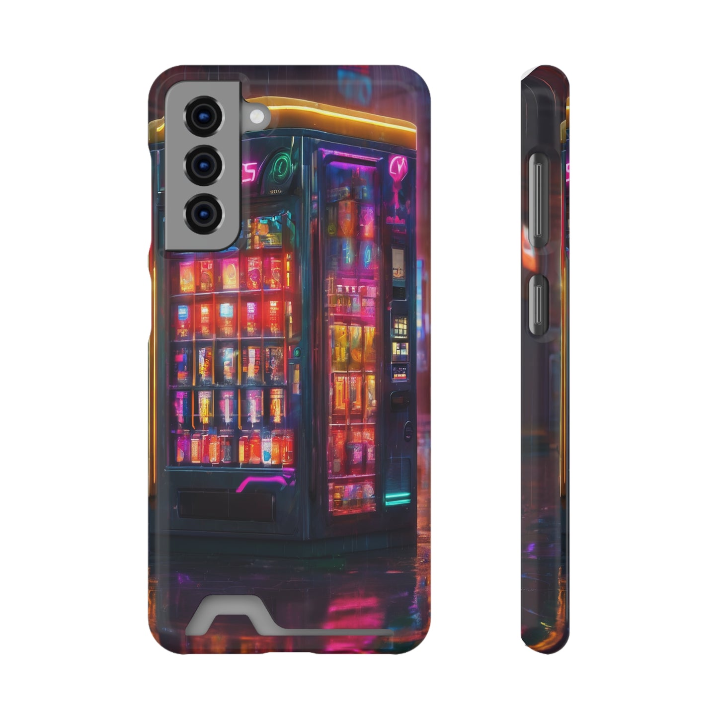 Phone Case with Card Holder - Impact-Resistant Polycarbonate, MagSafe