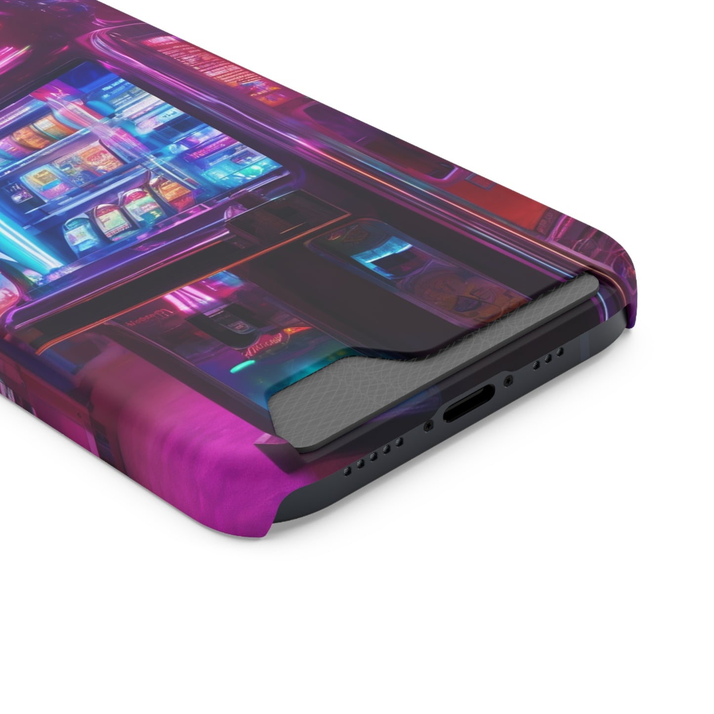 Phone Case with Card Holder – Glossy/Matte Polycarbonate