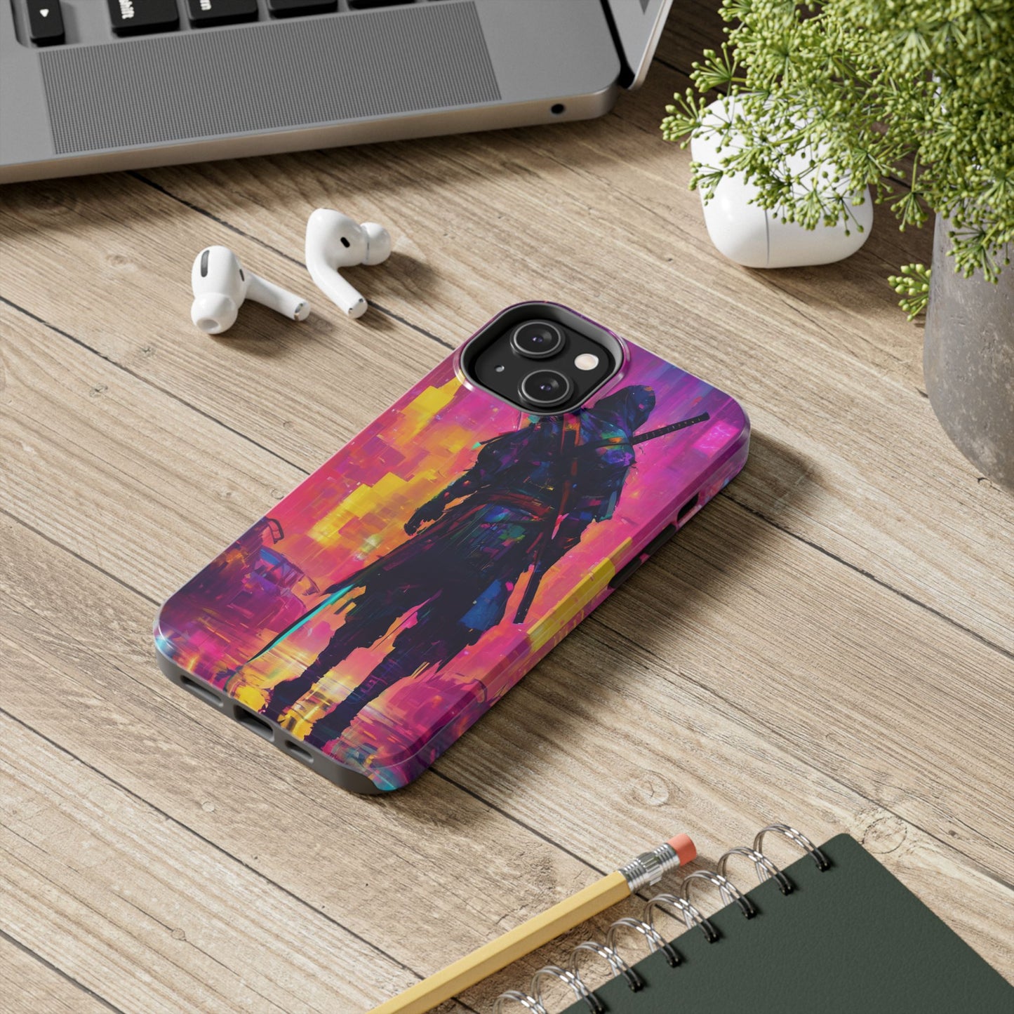 Rugged Phone Case - Impact-Resistant TPU/PC, iPhone & Samsung