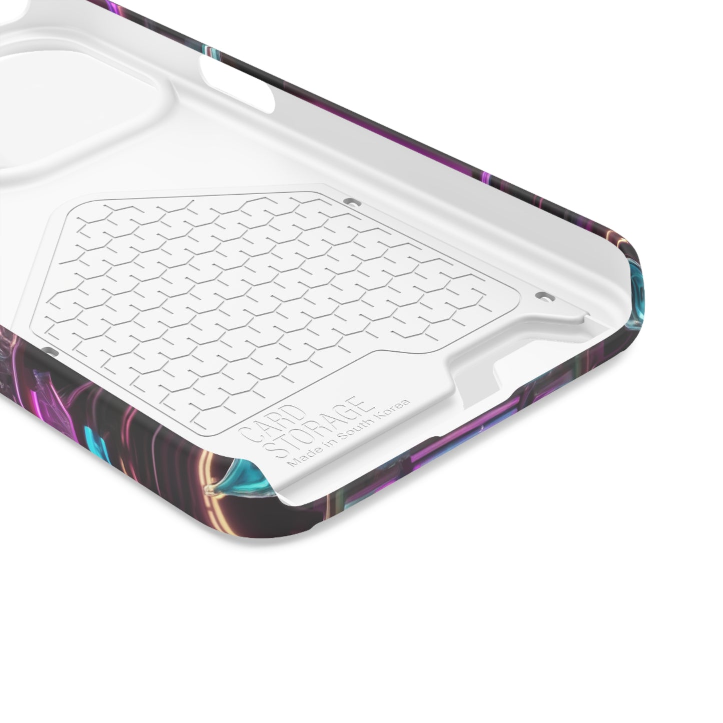 Neon Card Holder Phone Case - MagSafe Compatible