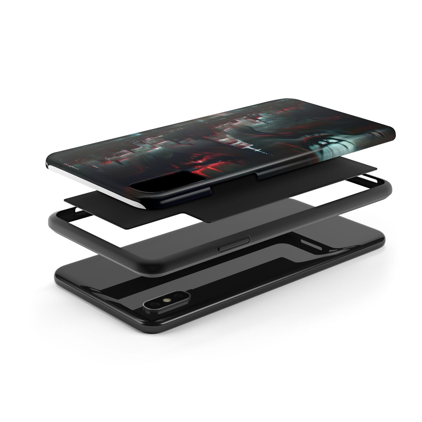 Tough Phone Case - Impact-Resistant, 2-Piece for iPhone & Samsung