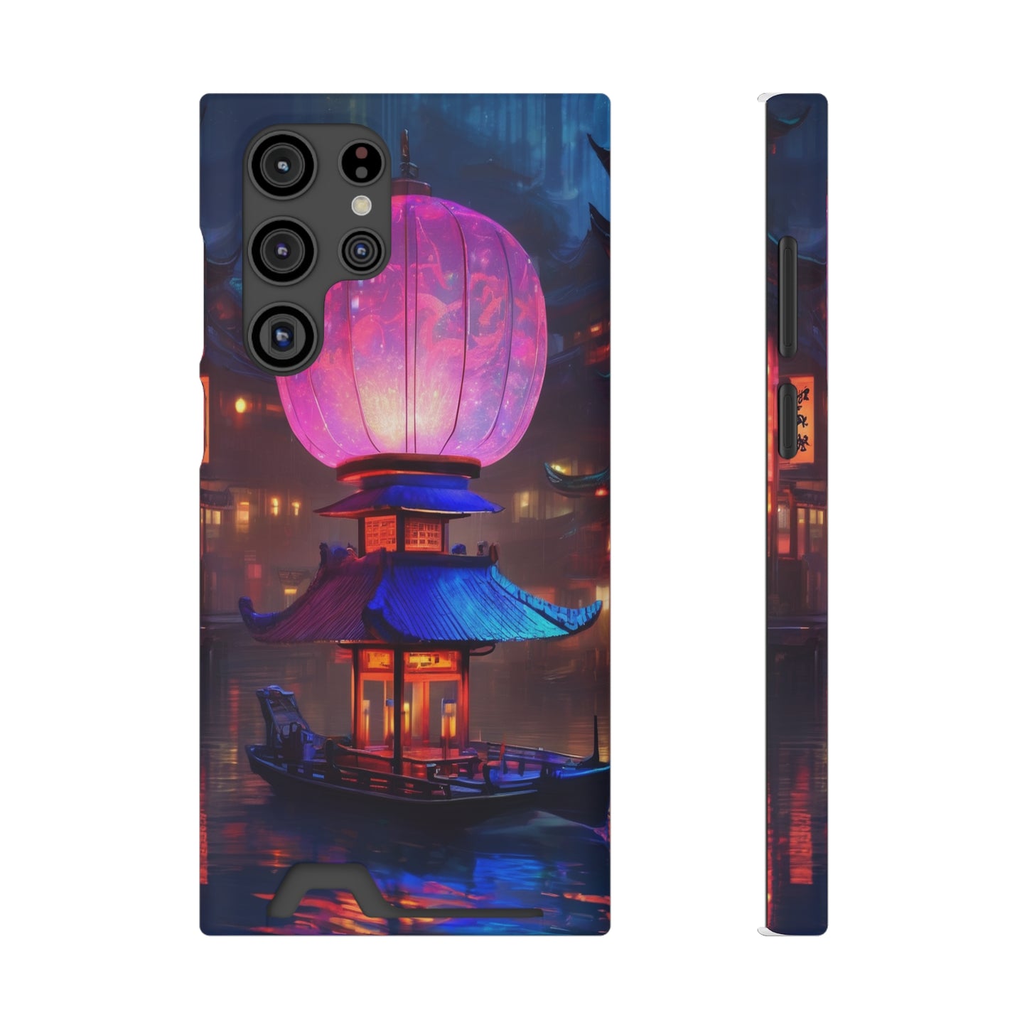 Neon Card Holder Phone Case - MagSafe, 1 Card Slot, Polycarbonate