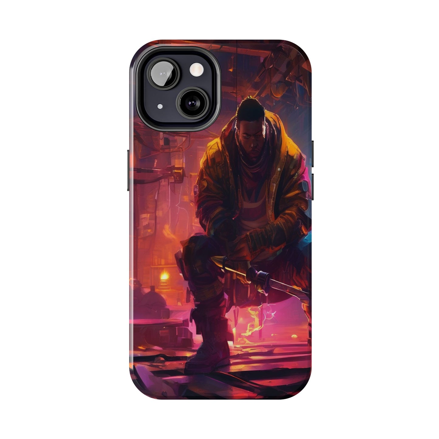 Tough Phone Case - Shockproof TPU & PC Shell for iPhone & Samsung