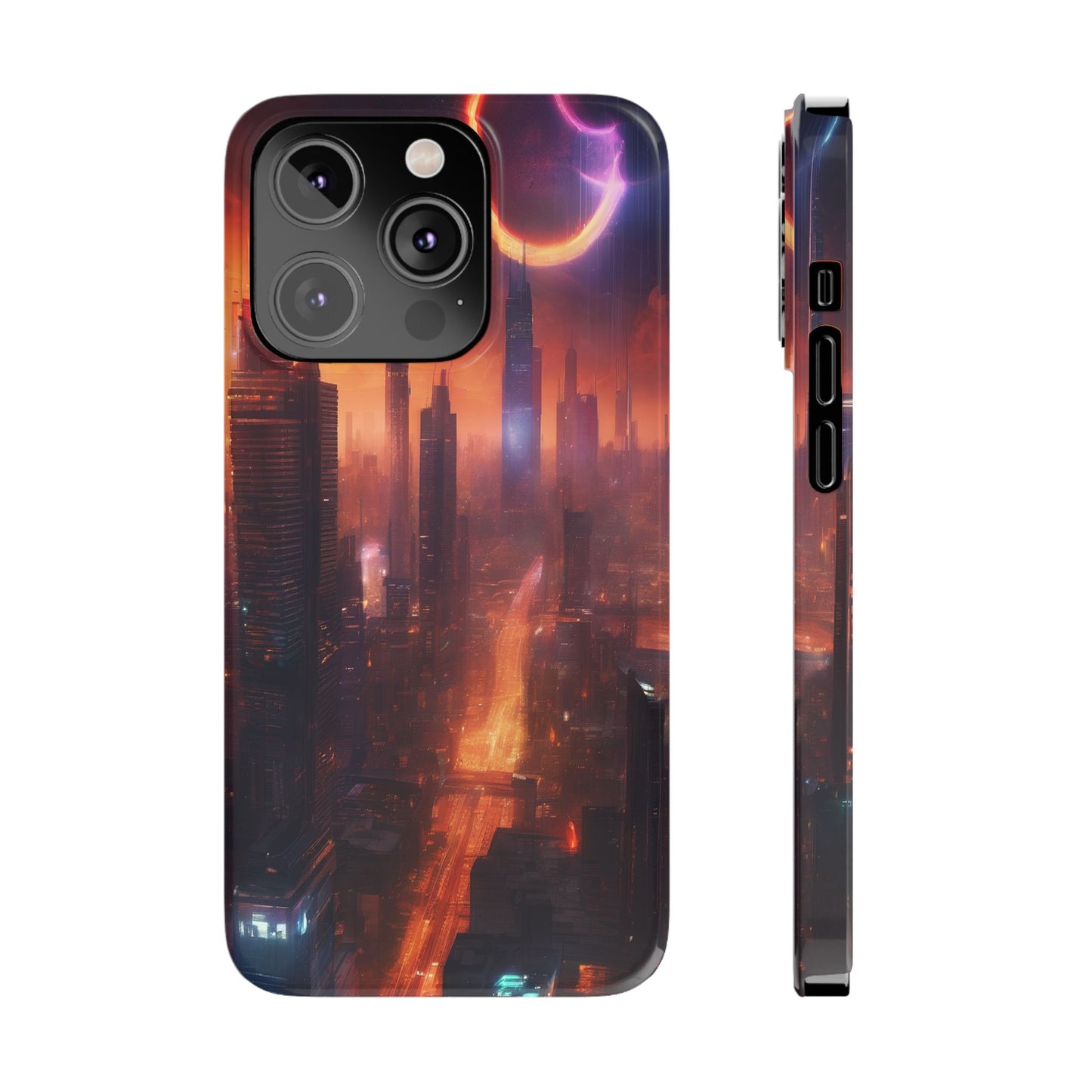 iPhone 16 Phone Case - Slim Lexan, Glossy Finish
