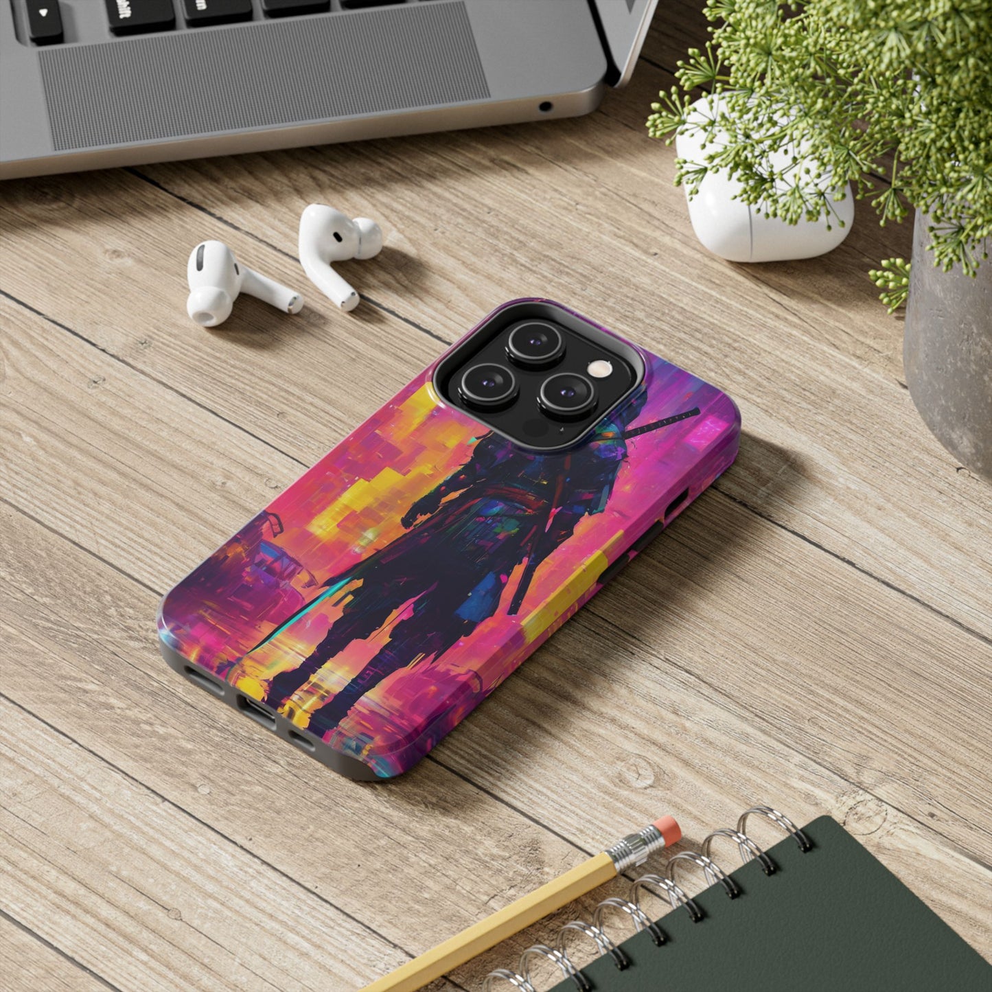 Rugged Phone Case - Impact-Resistant TPU/PC, iPhone & Samsung
