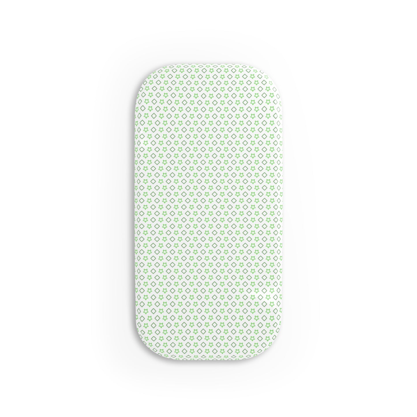 Phone Grip Click-On: Reusable Adhesive Holder & Kickstand
