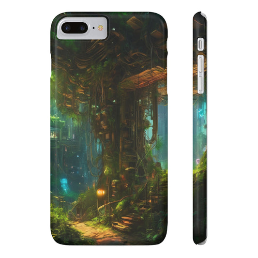 Neon Slim Phone Case for iPhone 16 Glossy Lexan