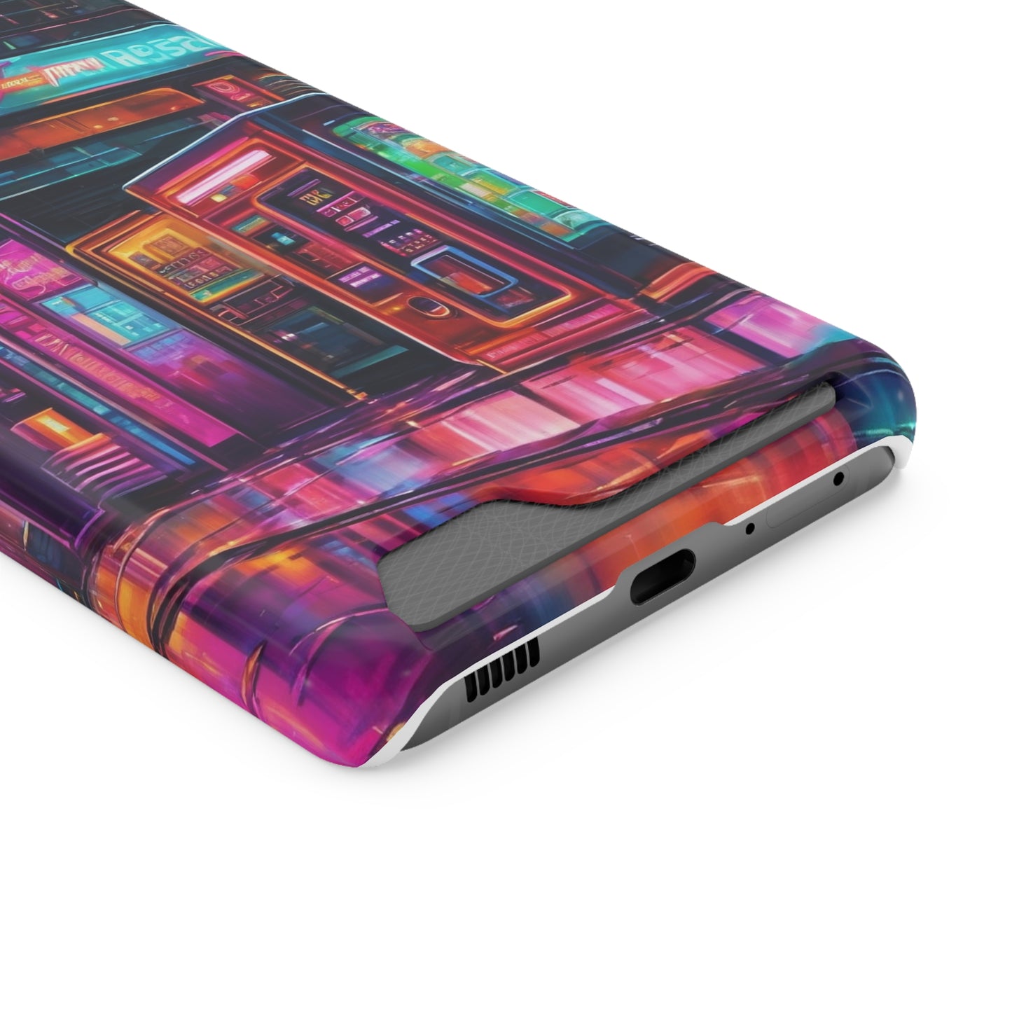 Phone Case with Card Holder - MagSafe, Polycarbonate, Glossy/Matte