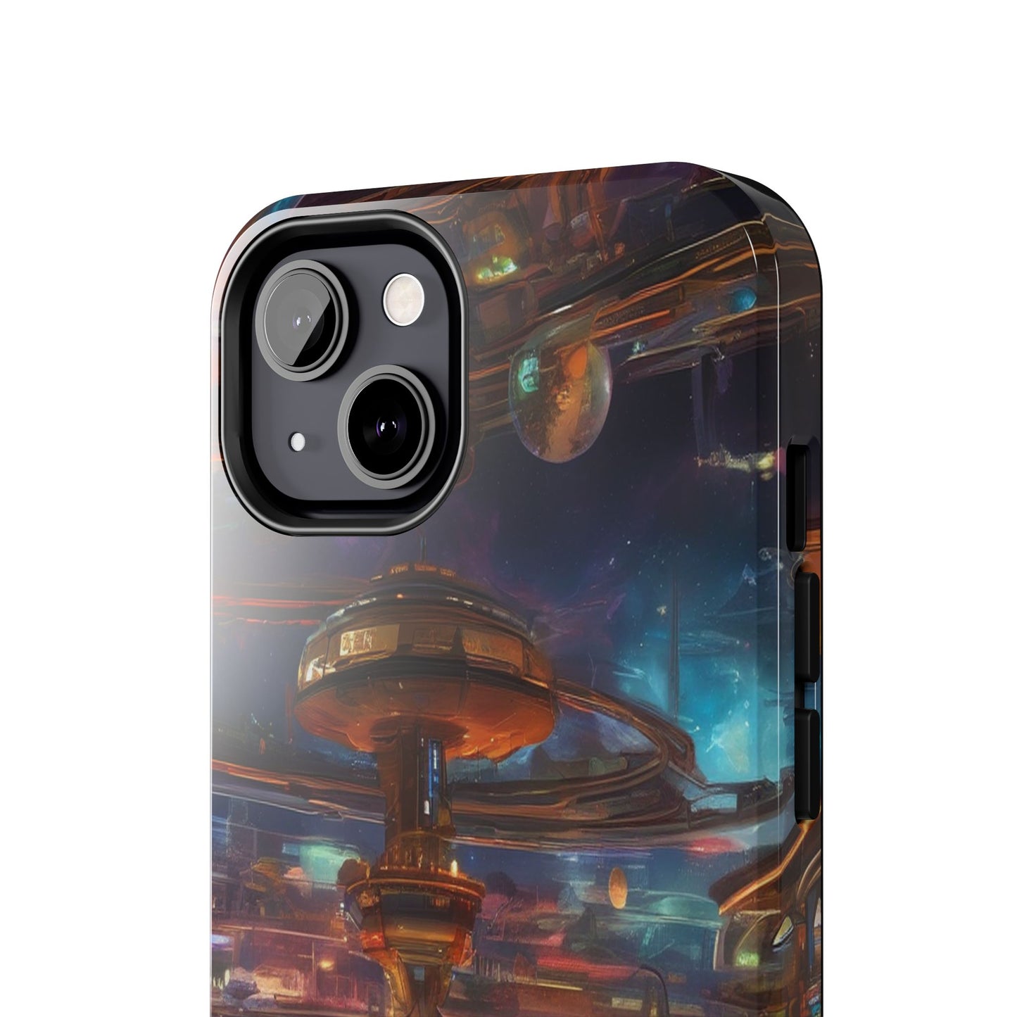 Tough Phone Case - 2-Piece Impact-Resistant Glossy Shield