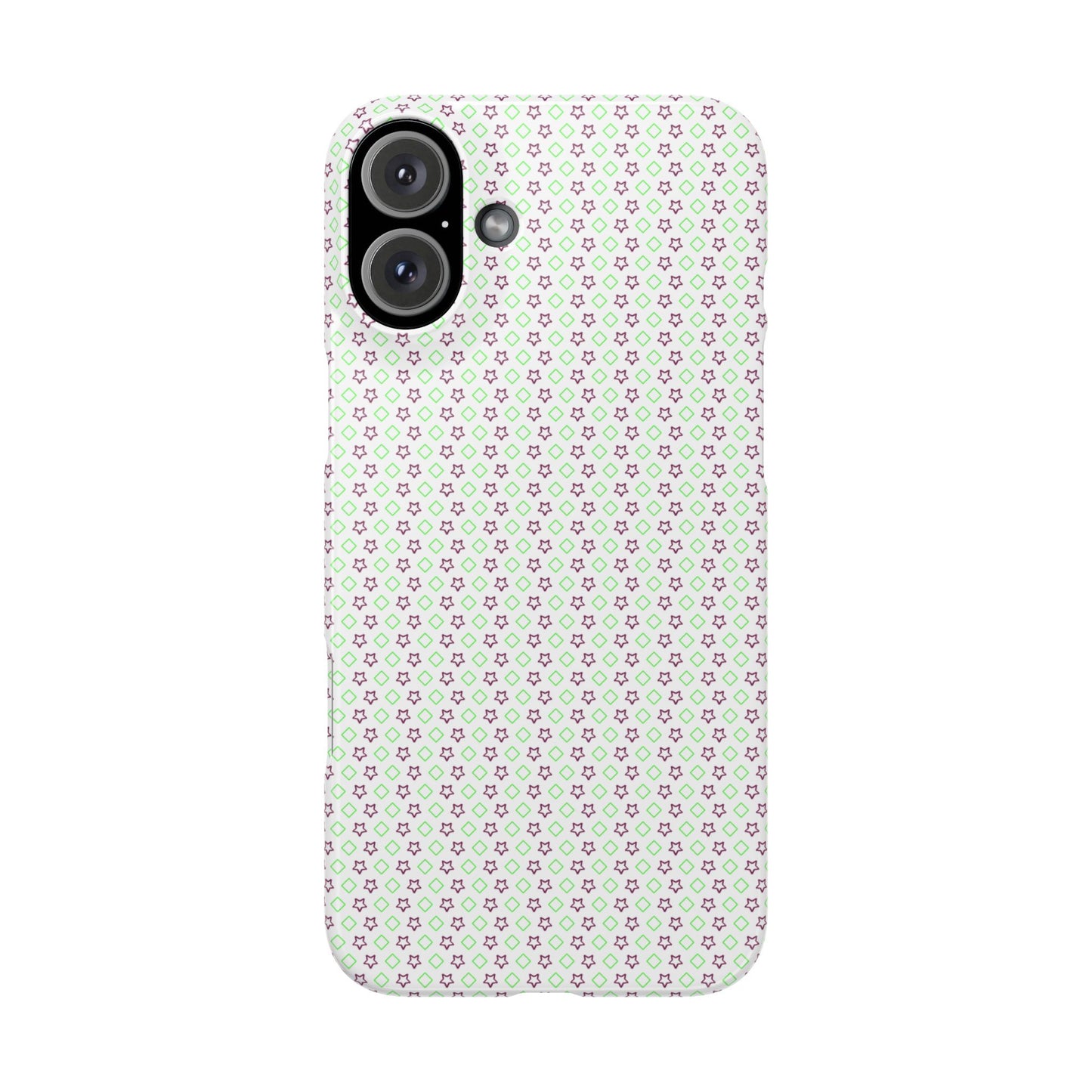 Slim Phone Case for iPhone 16 - Glossy Lexan, Ultra-Thin