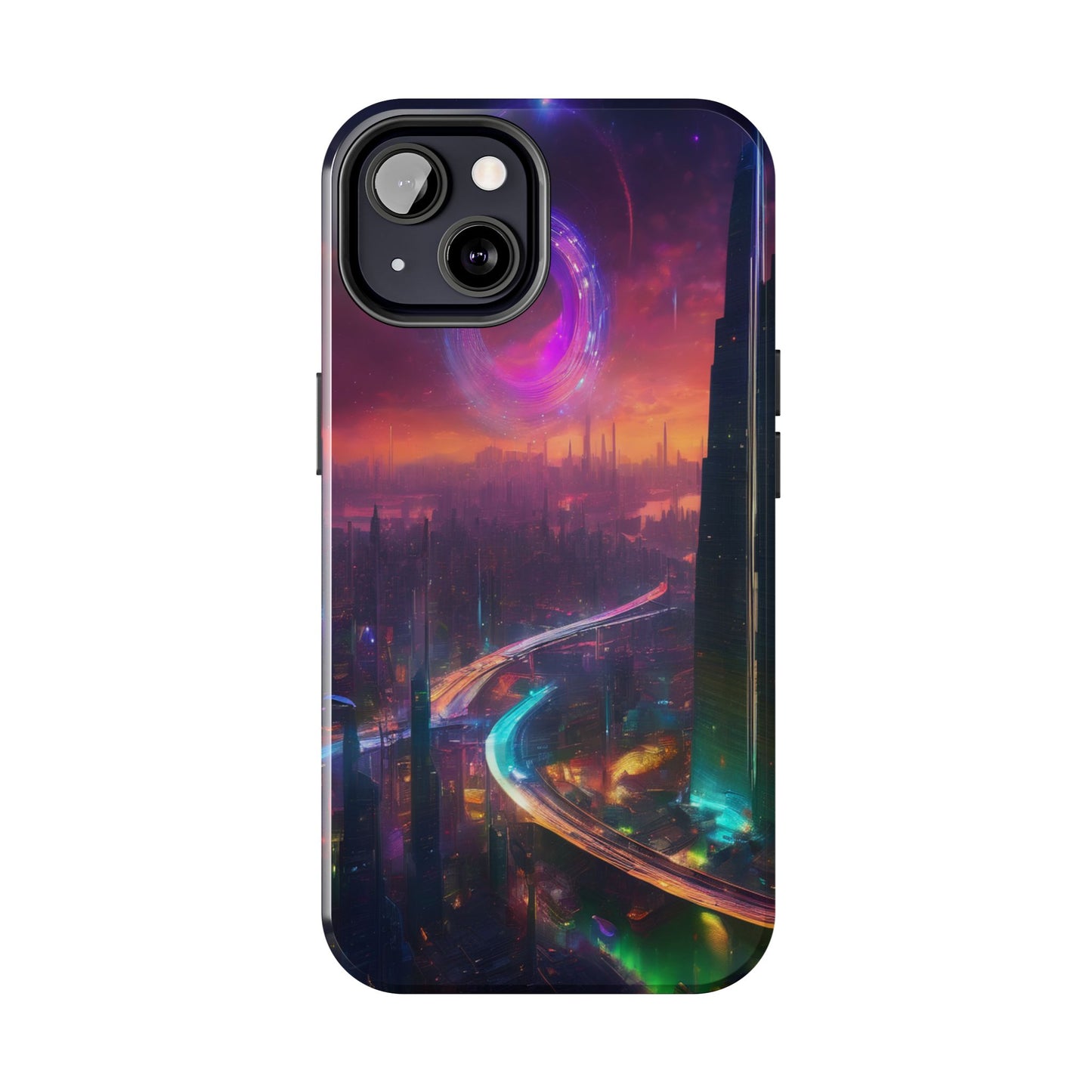 Tough Phone Case – Shockproof TPU/Polycarbonate for iPhone & Samsung